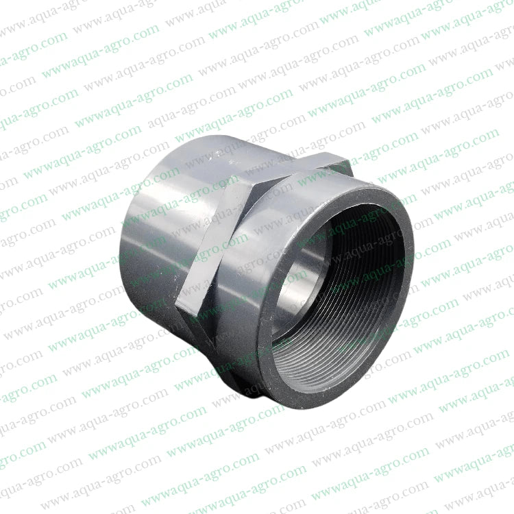 10 kg F/cm2 PVC adaptor,Female threaded PVC fittings,High-pressure PVC pipe fittings,3-inch PVC adaptor,90mm female threaded adaptor