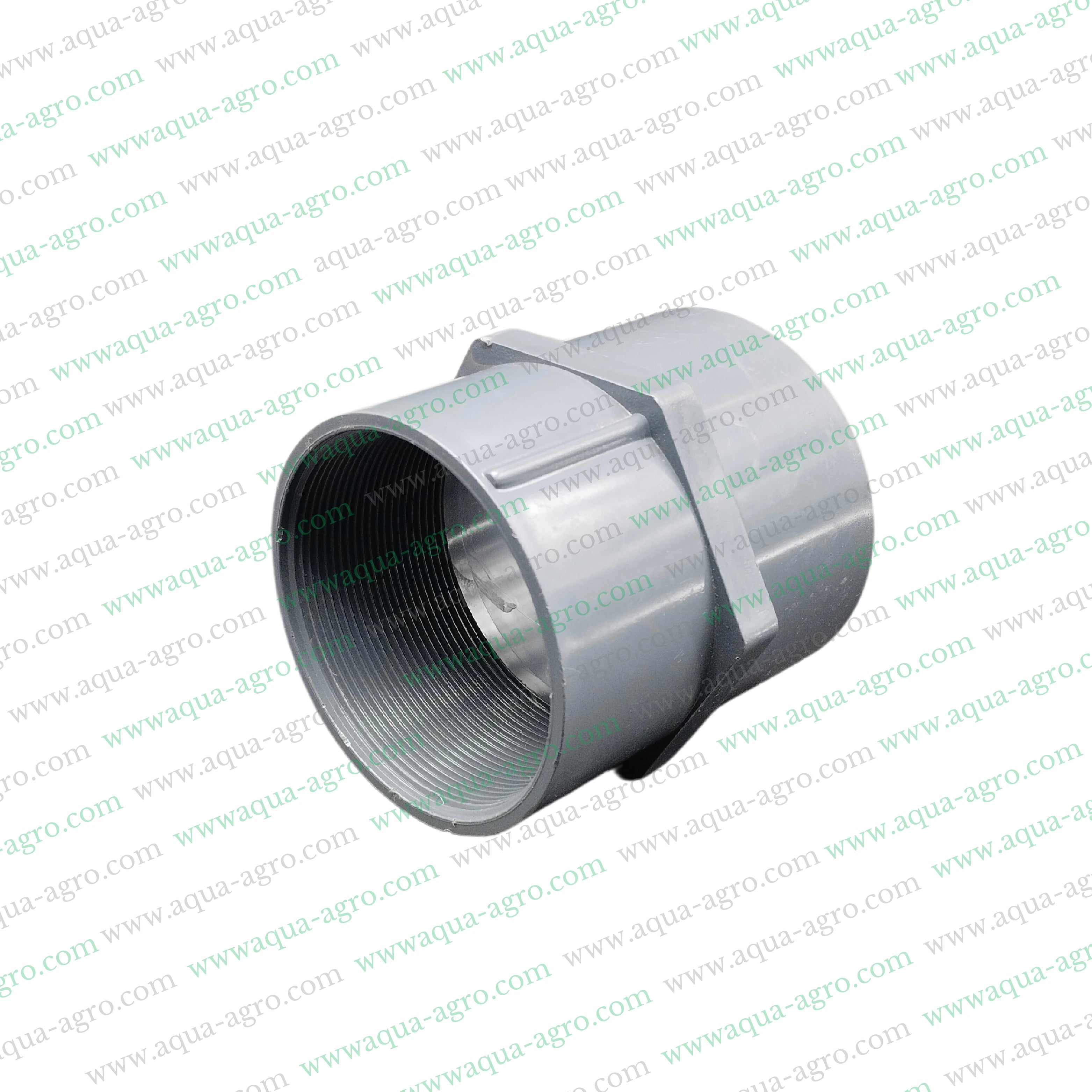 High-pressure PVC fittings,6 kg/cm² PVC adapter,Plumbing accessories for PVC pipes,PVC threaded adaptor,3-inch female threaded adaptor