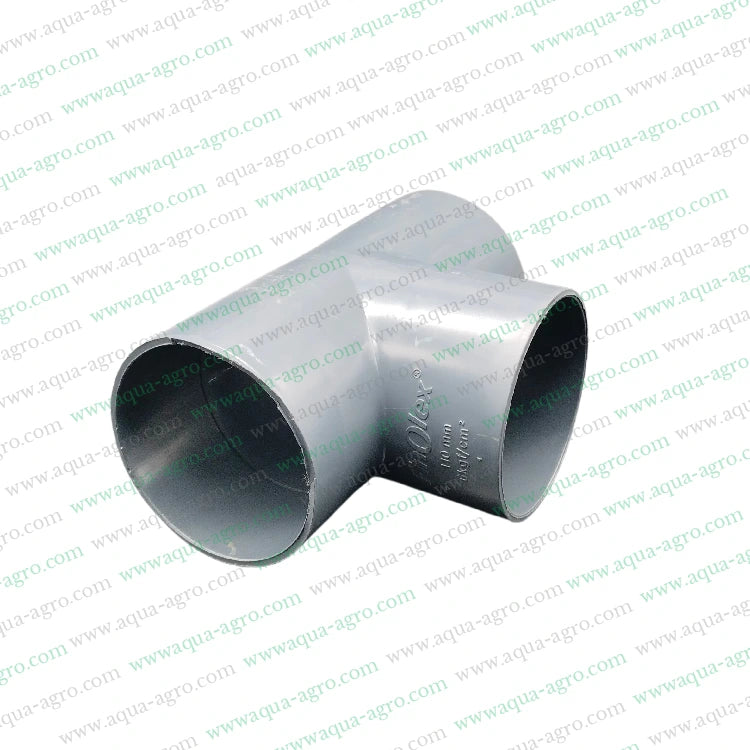 PVC Fittings for Agriculture,PVC Pipe Tee for Industrial Use,Plastic Equal Tee Fitting,PVC Moulded Tee 110mm,High Pressure PVC Fittings