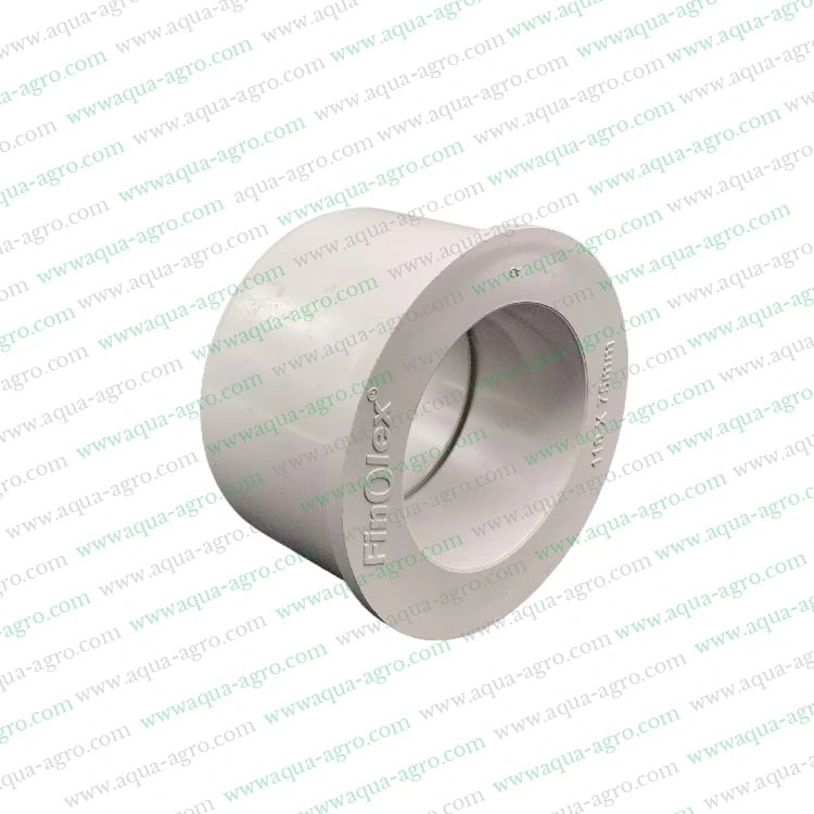 Reducer bush,4 inch 110mm,2.5 inch 75mm,Moulded fittings,PVC reducer bush