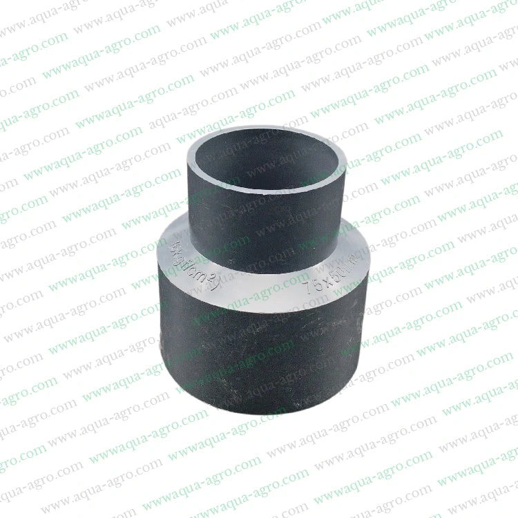 2.5 inch PVC pipe connector,1.5 inch PVC reducing coupler,Moulded PVC reducing coupler,PVC pipe coupler 75mm x 50mm,Finolex pipe fittings for plumbing