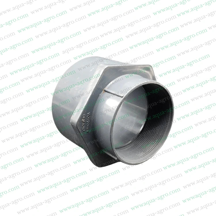 High-pressure PVC fittings,6 kg/cm² PVC adapter,Plumbing accessories for PVC pipes,PVC threaded adaptor,3-inch female threaded adaptor