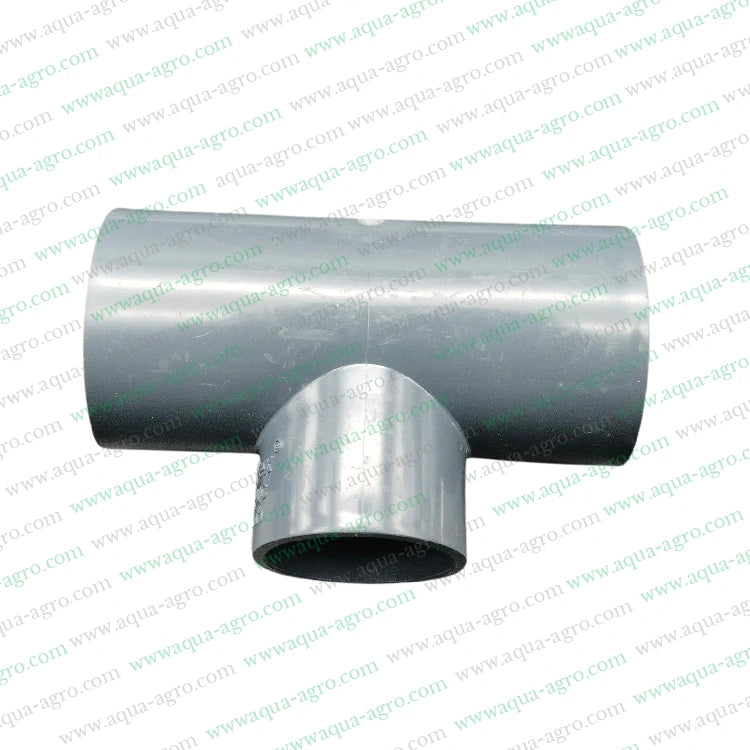 Finolex reducing tee,1.5 inch PVC tee fitting,40mm PVC reducing tee,Pipe fittings for plumbing,High pressure PVC fittings