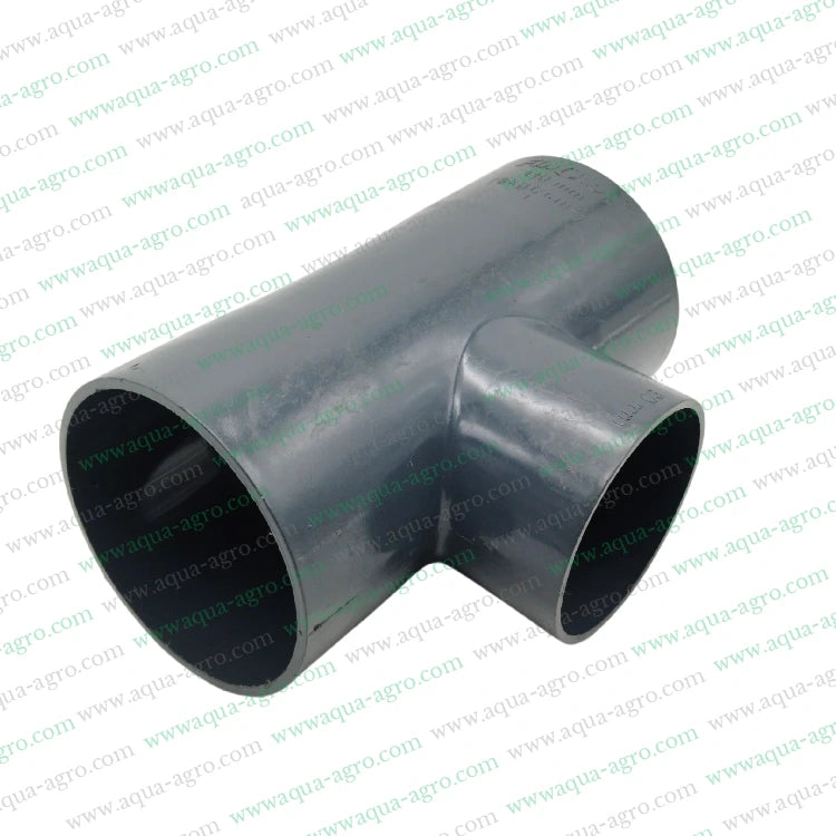FINOLEX - Pvc Pipe & Accessories - Fittings - Reducing - Tee - 4 inch (110mm) x 3 inch (90mm) - Moulded - 6 Kg-f-cm2