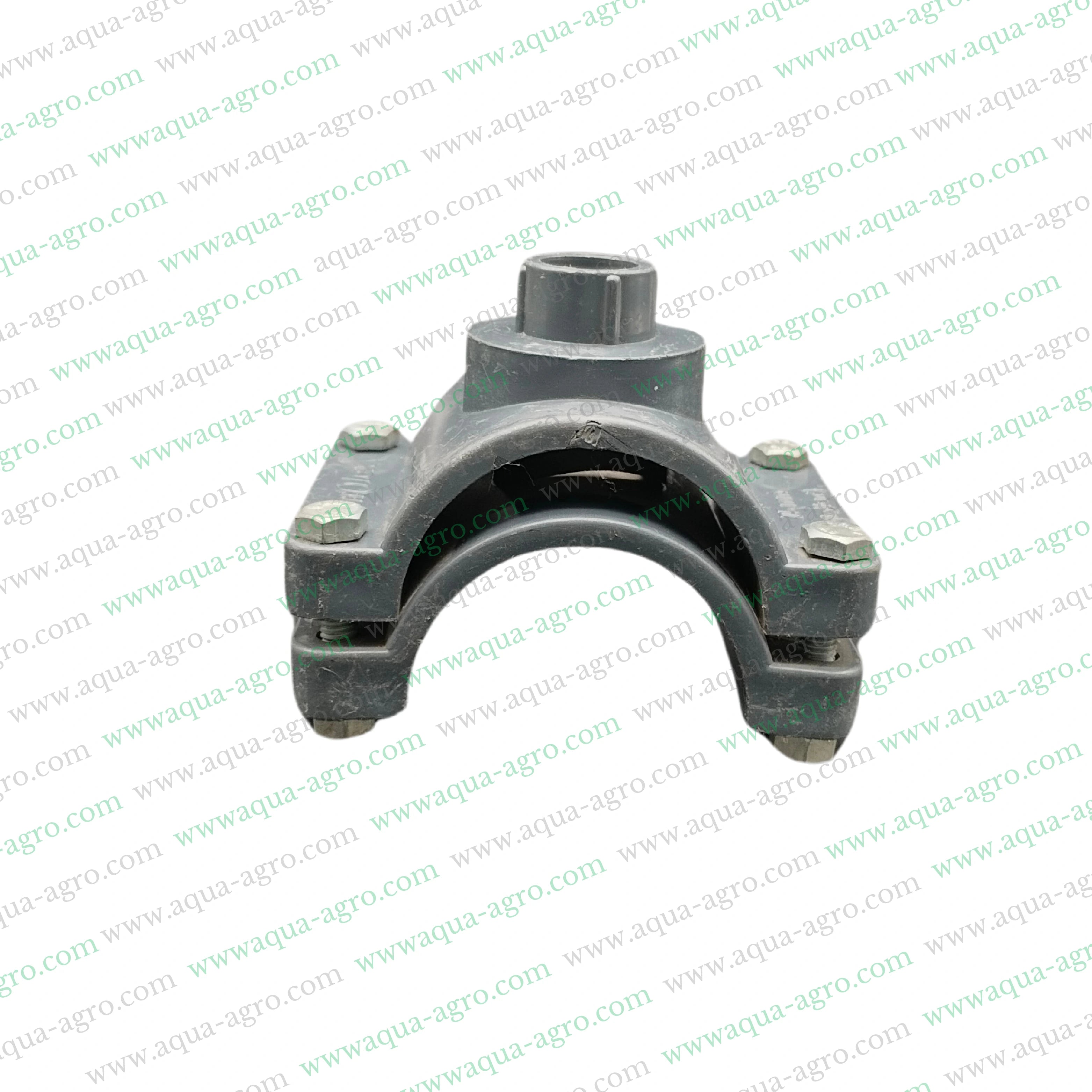 6 kg/cm2 PVC Saddle,High-Pressure Pipe Saddle,Plumbing Pipe Accessories,PVC Fittings 2.5 Inch,Pipe Fittings 75mm