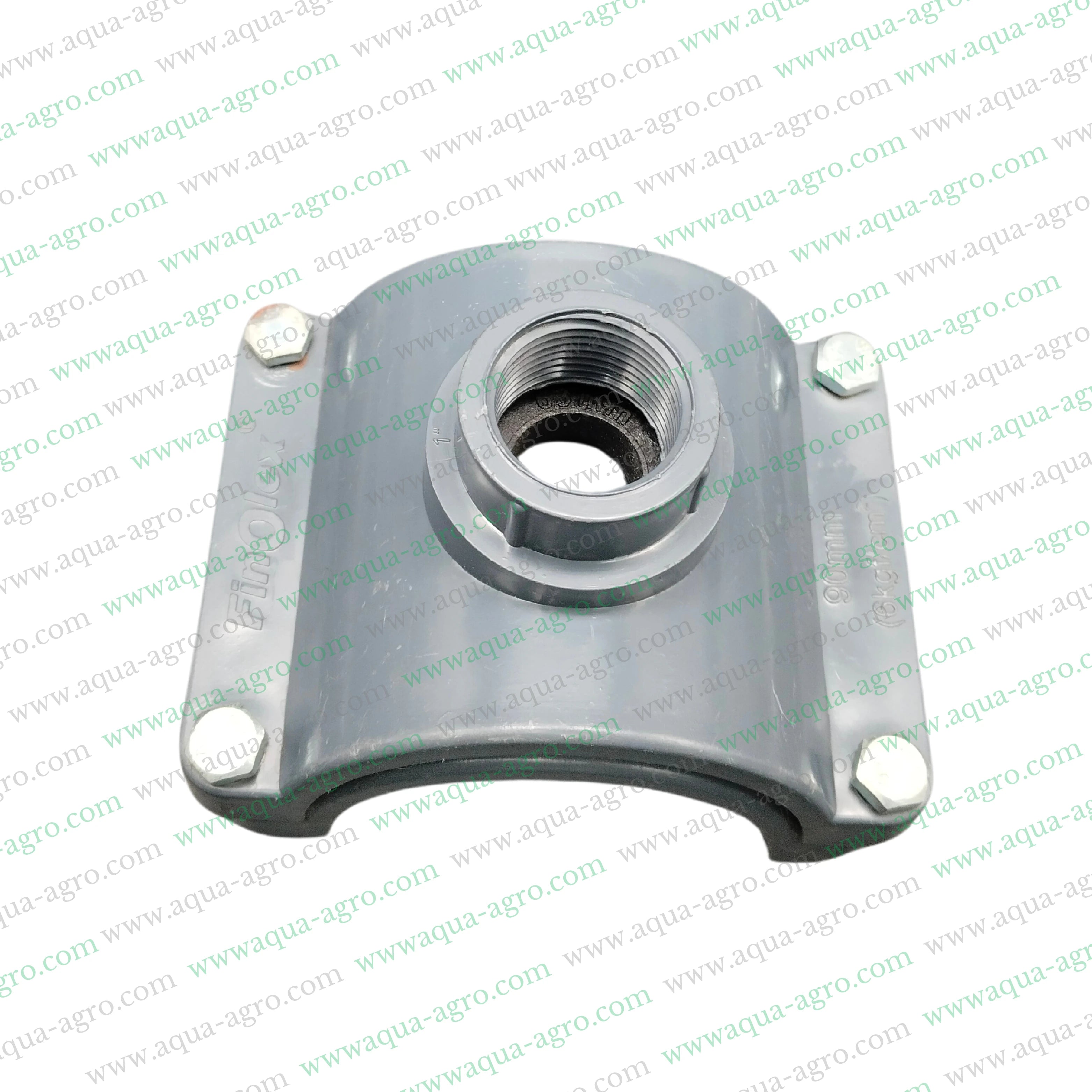 6 kg/cm² Pressure Rating,PVC Saddle for Pipe,Pipe Saddle for 3-inch Pipes,Finolex PVC Fittings,Durable PVC Pipe Accessories