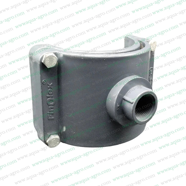 Moulded PVC Pipe Accessories,Heavy Duty PVC Pipe Fittings,Plumbing Saddle 25mm,Pipe Saddle 6 kg/cm² Pressure,4 Inch Pipe Saddle for Agriculture