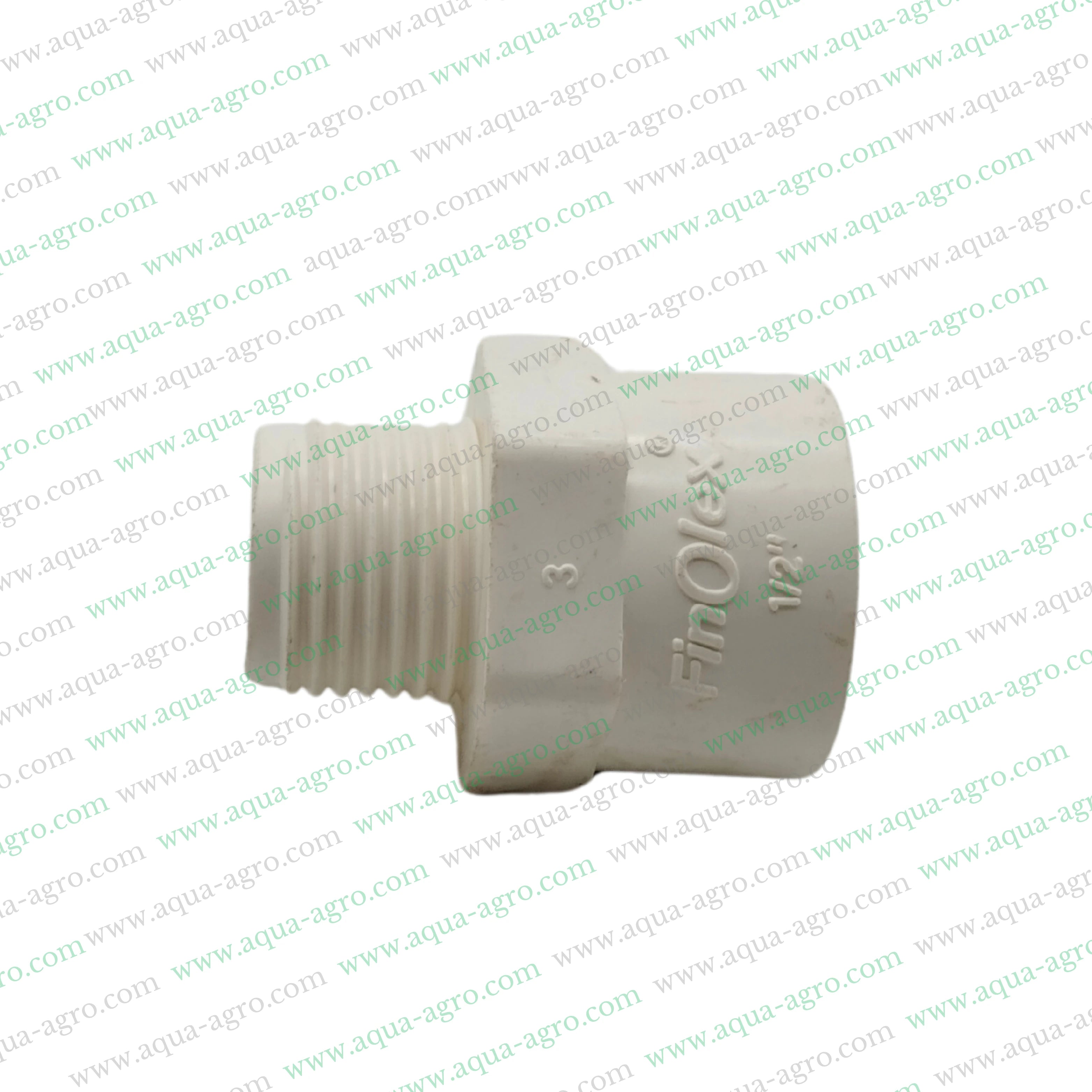 FINOLEX - Upvc - Pipe & Accessories - Fittings - 0.5 inch (15mm) - MTA - Male Threaded Adaptor - MAPT - SCH-80