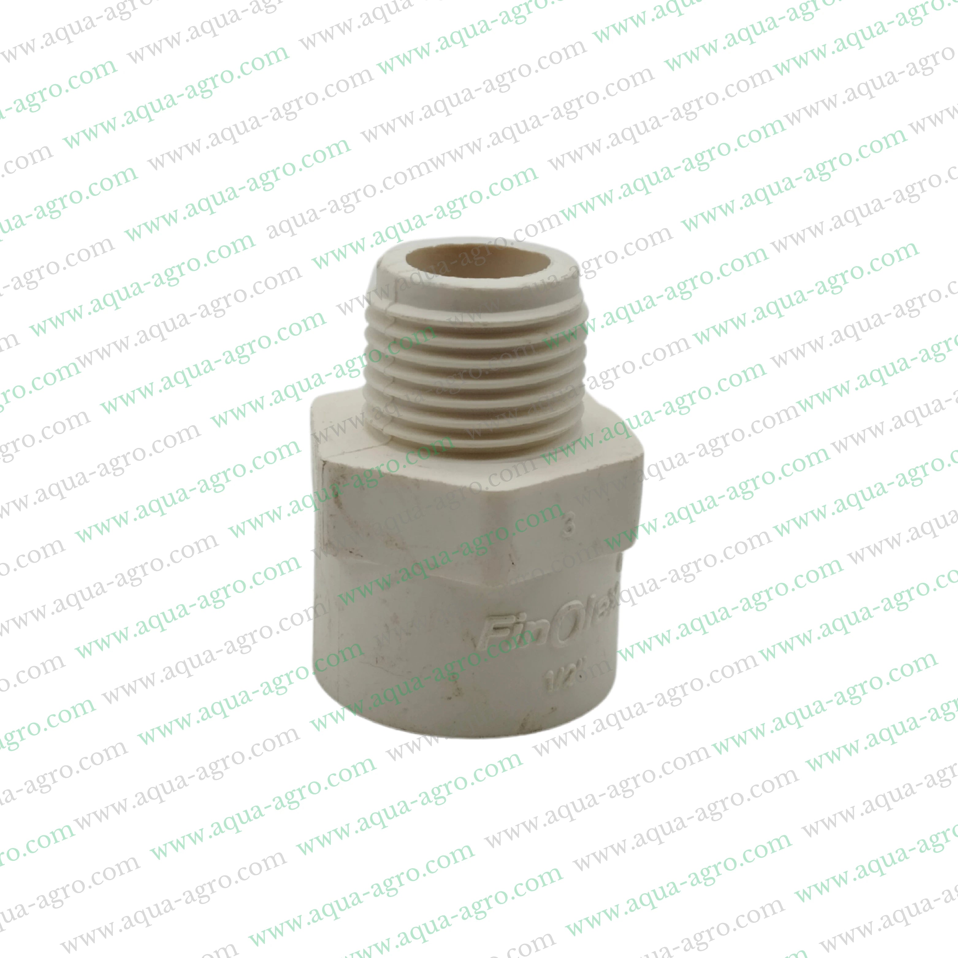 FINOLEX - Upvc - Pipe & Accessories - Fittings - 0.5 inch (15mm) - MTA - Male Threaded Adaptor - MAPT - SCH-80