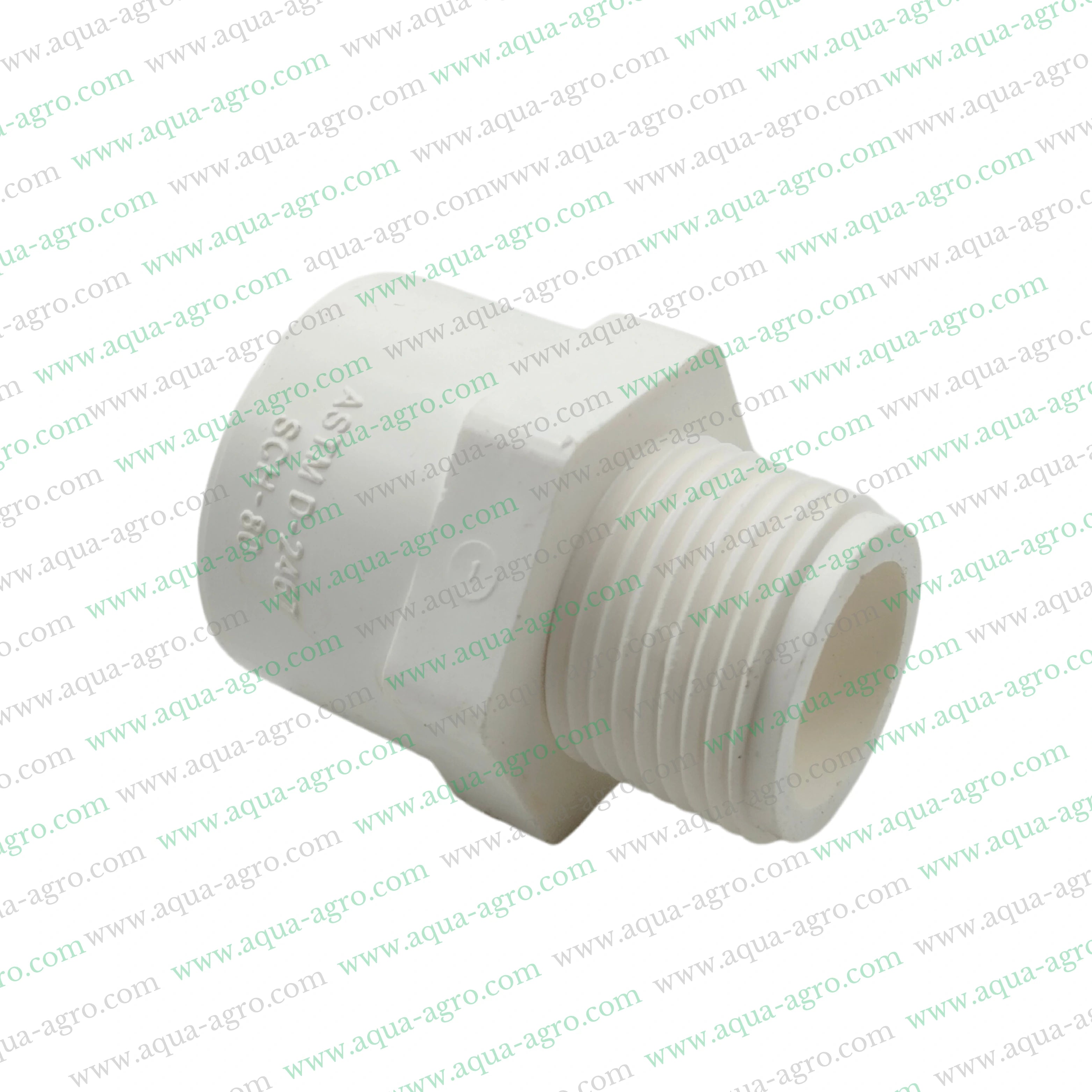 FINOLEX - Upvc - Pipe & Accessories - Fittings - 0.75 inch (20mm) - MTA - Male Threaded Adaptor - MAPT - SCH-80