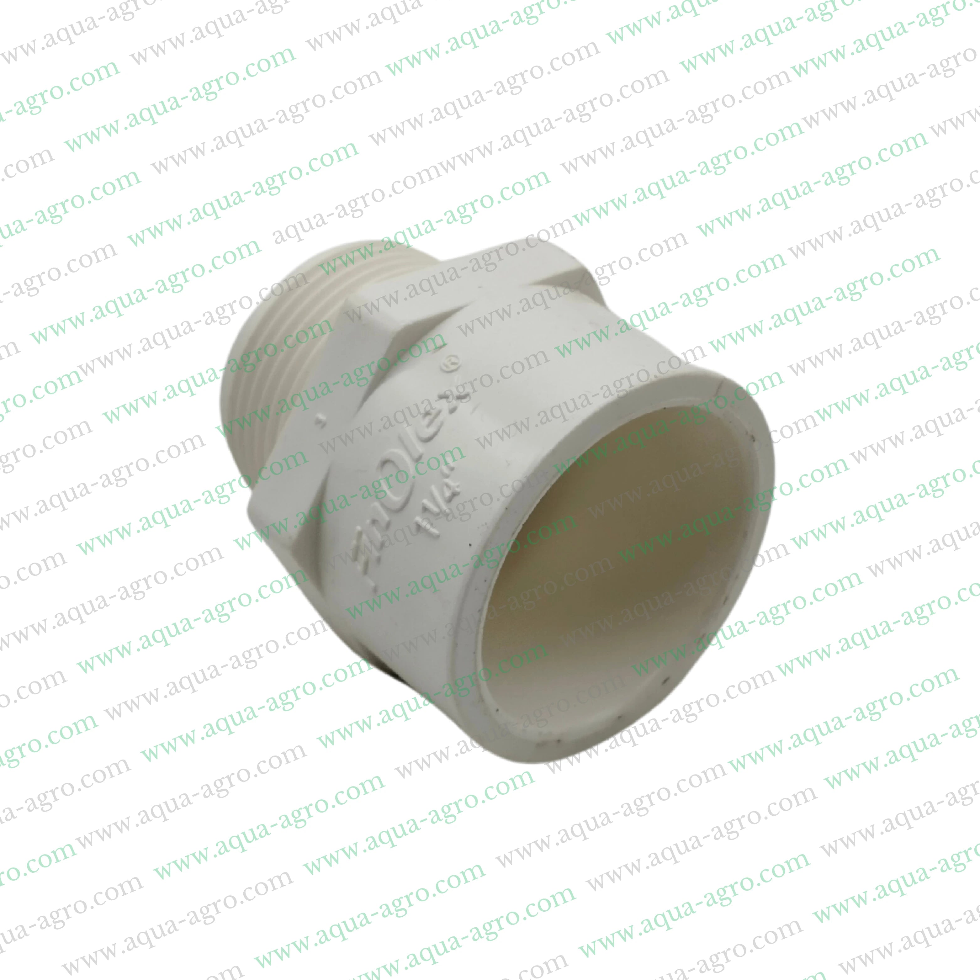 FINOLEX - Upvc - Pipe & Accessories - Fittings - 1.25 inch (32mm) - MTA - Male Threaded Adaptor - MAPT - SCH-80