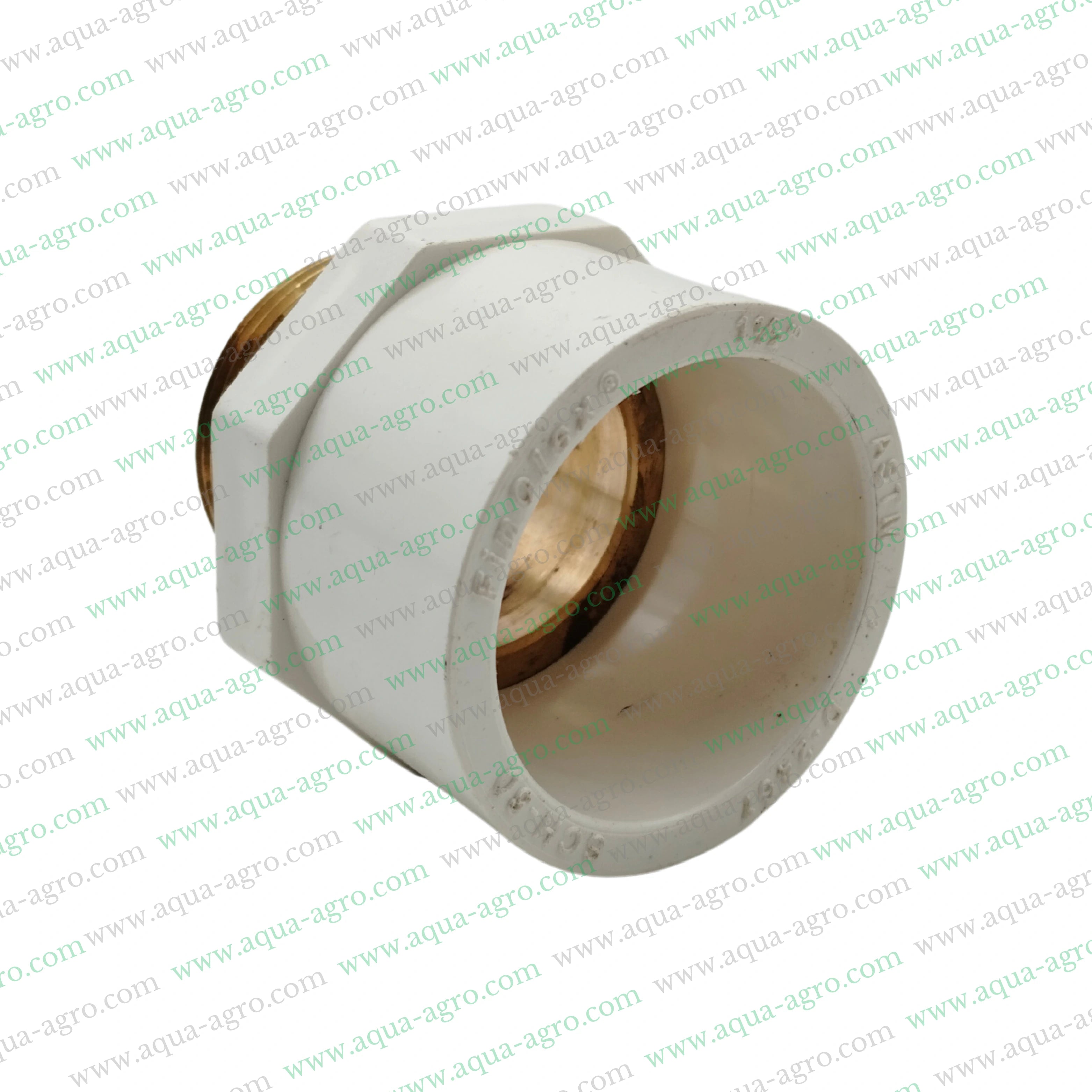FINOLEX - Upvc - Pipe & Accessories - Fittings - 1.5 inch (40mm) - Brass - Threaded - MTA - Male Threaded Adaptor - MAPT - SCH-80