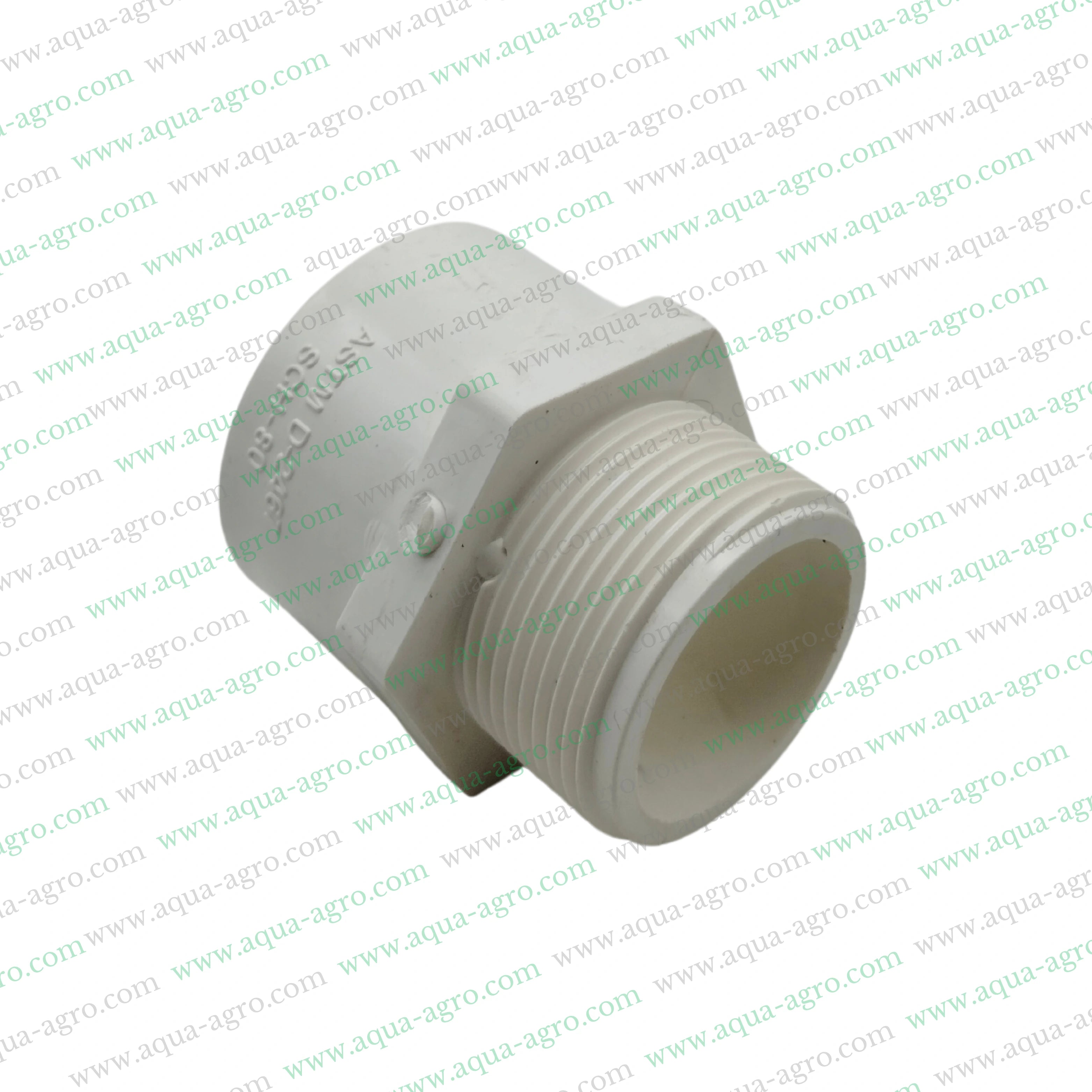 FINOLEX - Upvc - Pipe & Accessories - Fittings - 1.5 inch (40mm) - MTA - Male Threaded Adaptor - MAPT - SCH-80
