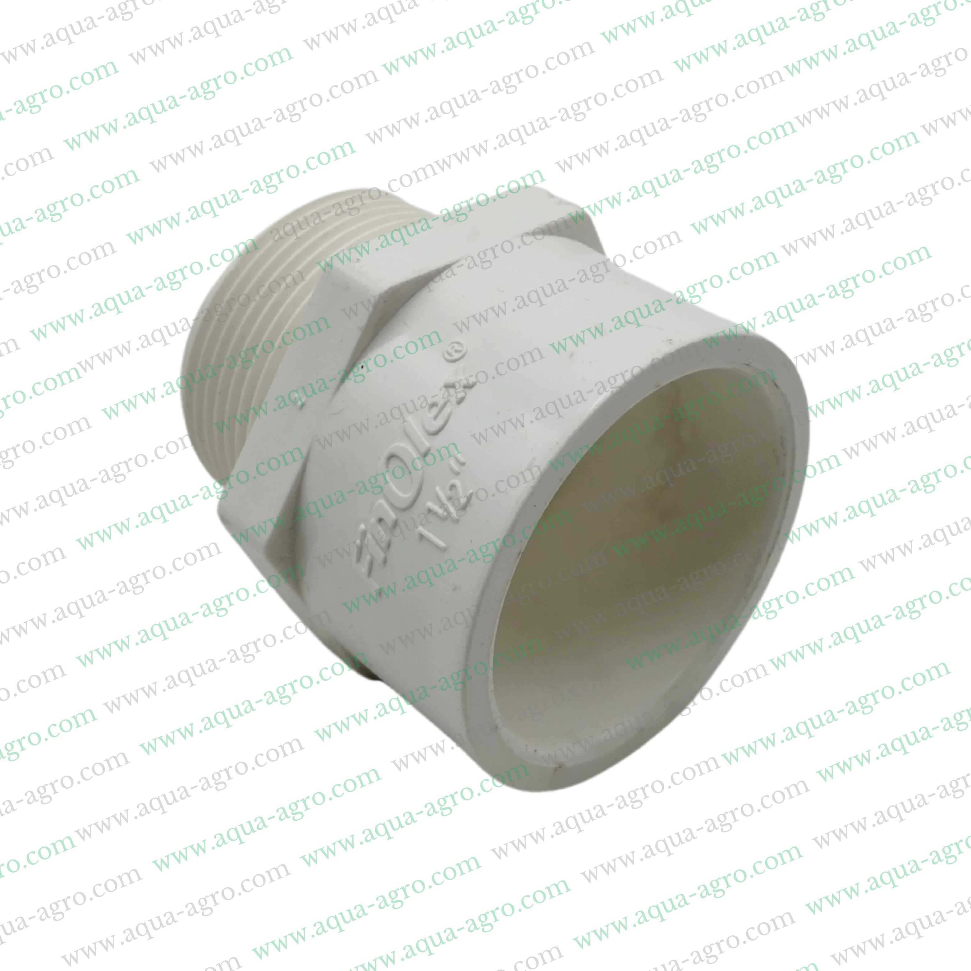 FINOLEX - Upvc - Pipe & Accessories - Fittings - 1.5 inch (40mm) - MTA - Male Threaded Adaptor - MAPT - SCH-80