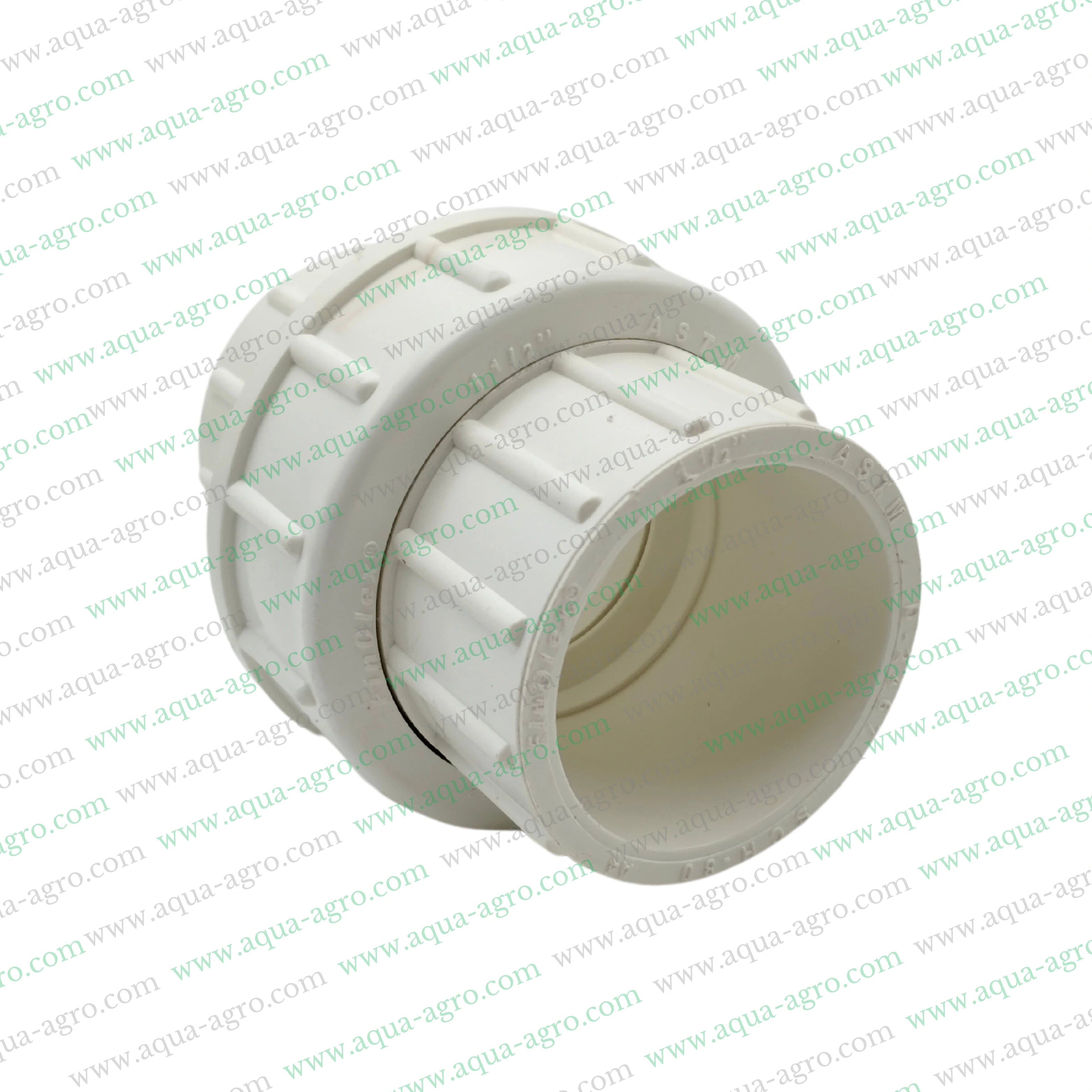 FINOLEX - Upvc - Pipe & Accessories - Fittings - 1.5 inch (40mm) - Plain Socket - Union - SCH-80