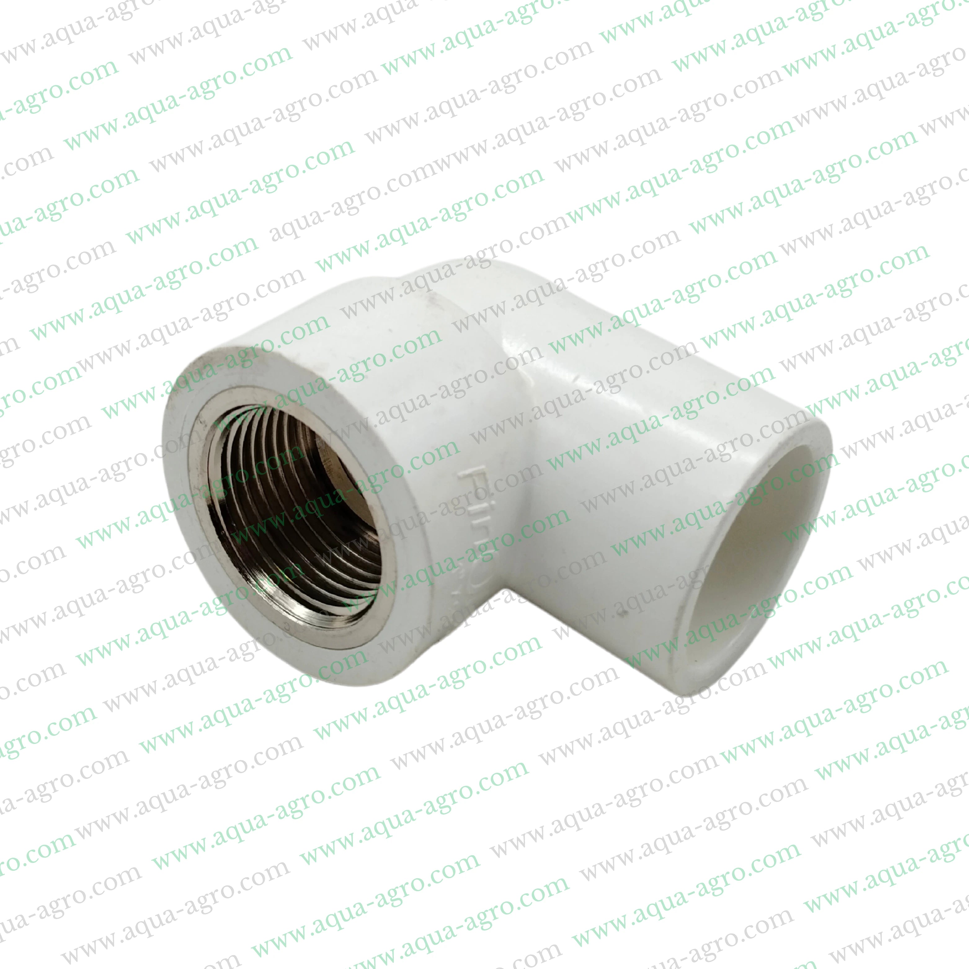 FINOLEX - Upvc - Pipe & Accessories - Fittings - 1 inch (25mm) - Brass - Threaded - Elbow - Plain x Brass Thread (F-THD) - FABT - SCH-80