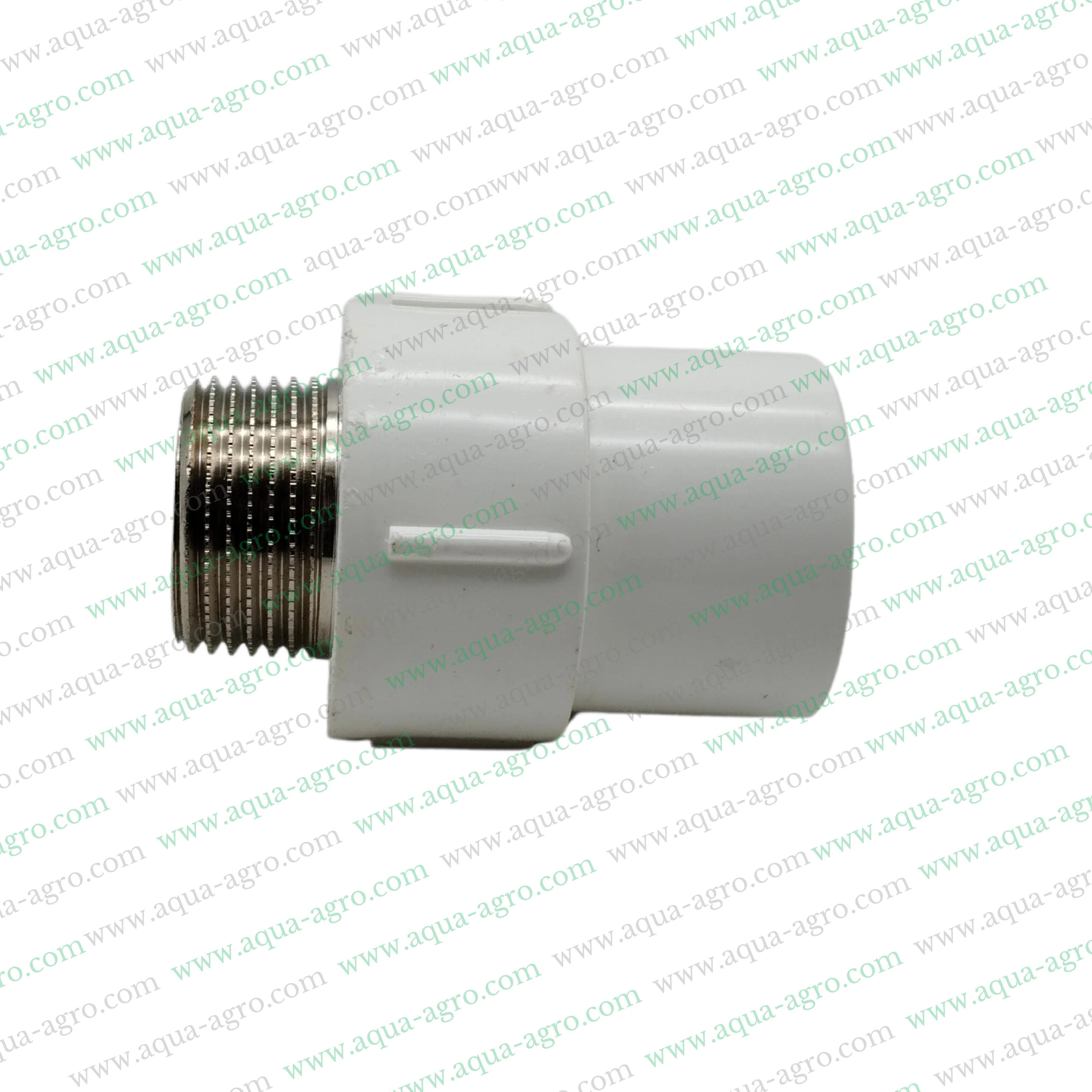 FINOLEX - Upvc - Pipe & Accessories - Fittings - 1 inch (25mm) - Brass - Threaded - MTA - Male Threaded Adaptor - MAPT - SCH-80