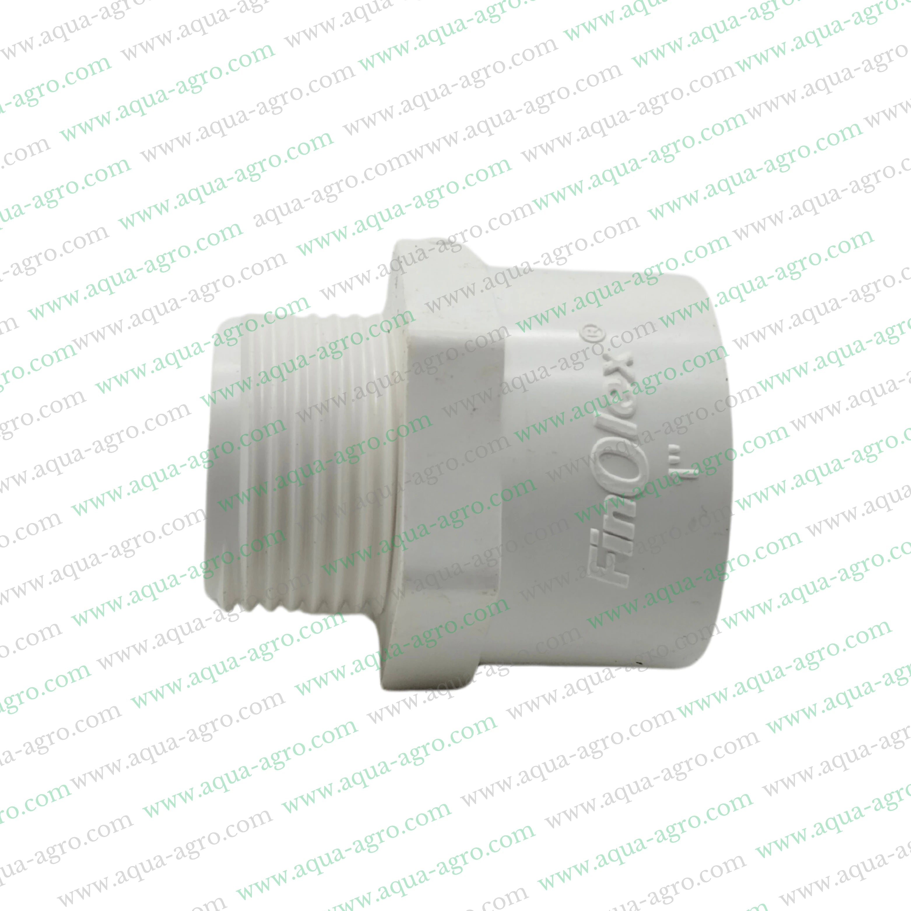 FINOLEX - Upvc - Pipe & Accessories - Fittings - 1 inch (25mm) - MTA - Male Threaded Adaptor - MAPT - SCH-80