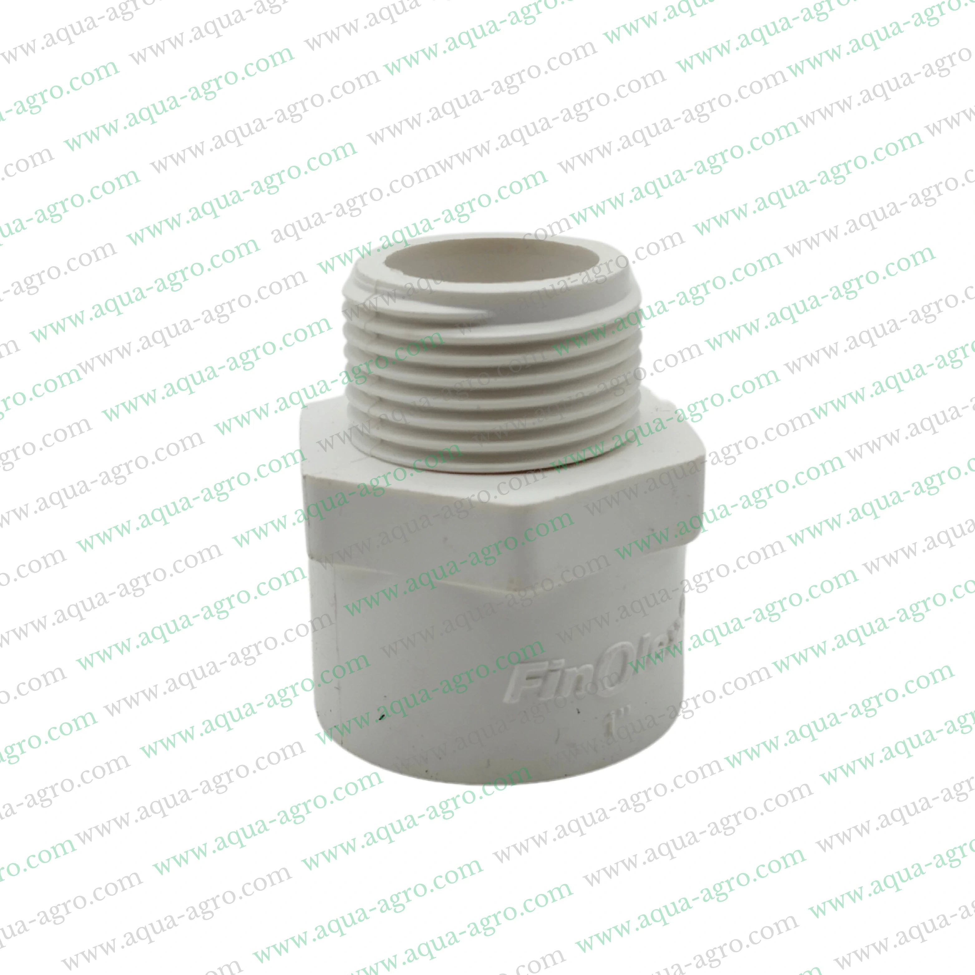 FINOLEX - Upvc - Pipe & Accessories - Fittings - 1 inch (25mm) - MTA - Male Threaded Adaptor - MAPT - SCH-80