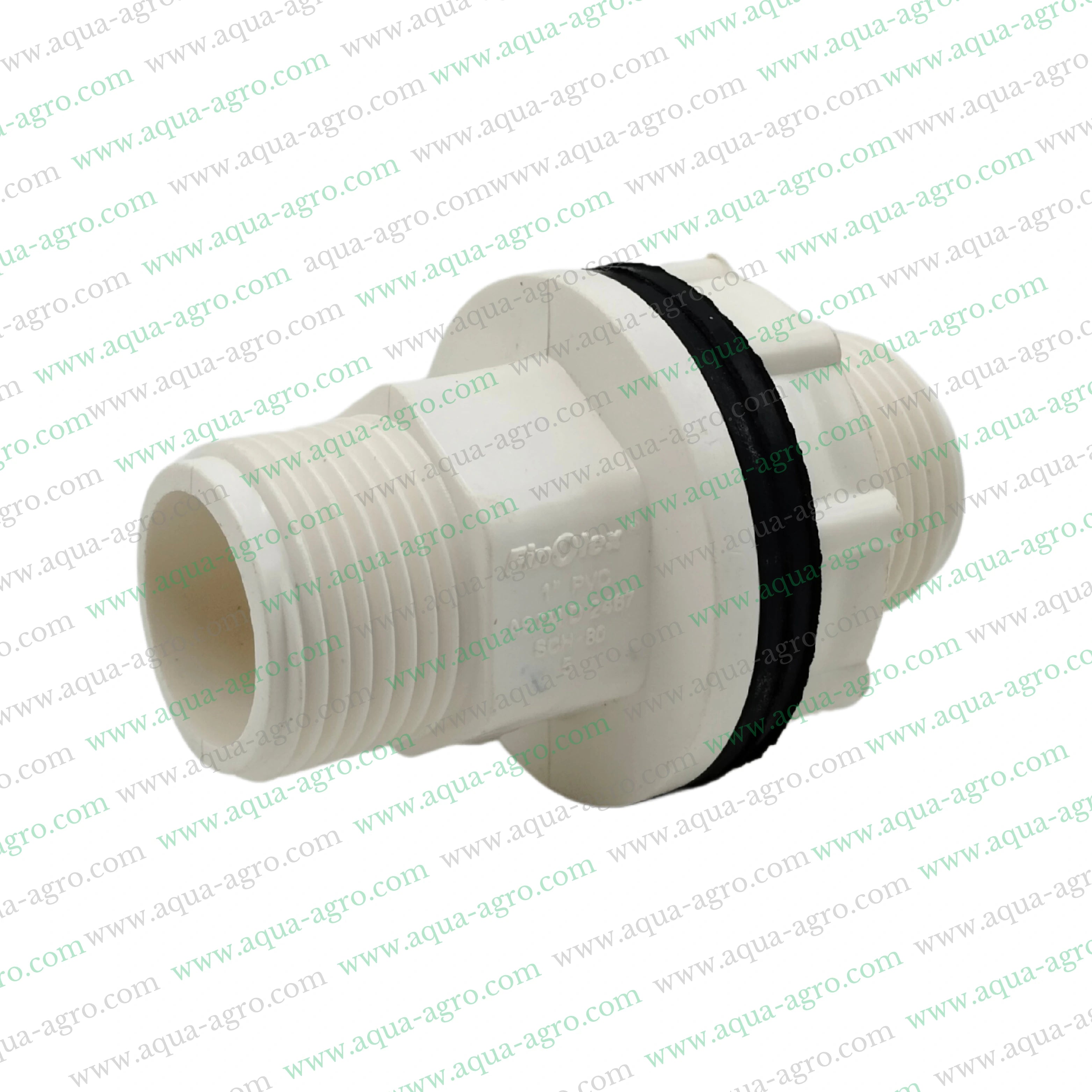Finolex UPVC tank nipple 1 inch threaded,UPVC SCH 80 tank nipple 25mm,1 inch UPVC MAPT tank nipple,Finolex 25mm threaded tank nipple SCH 80