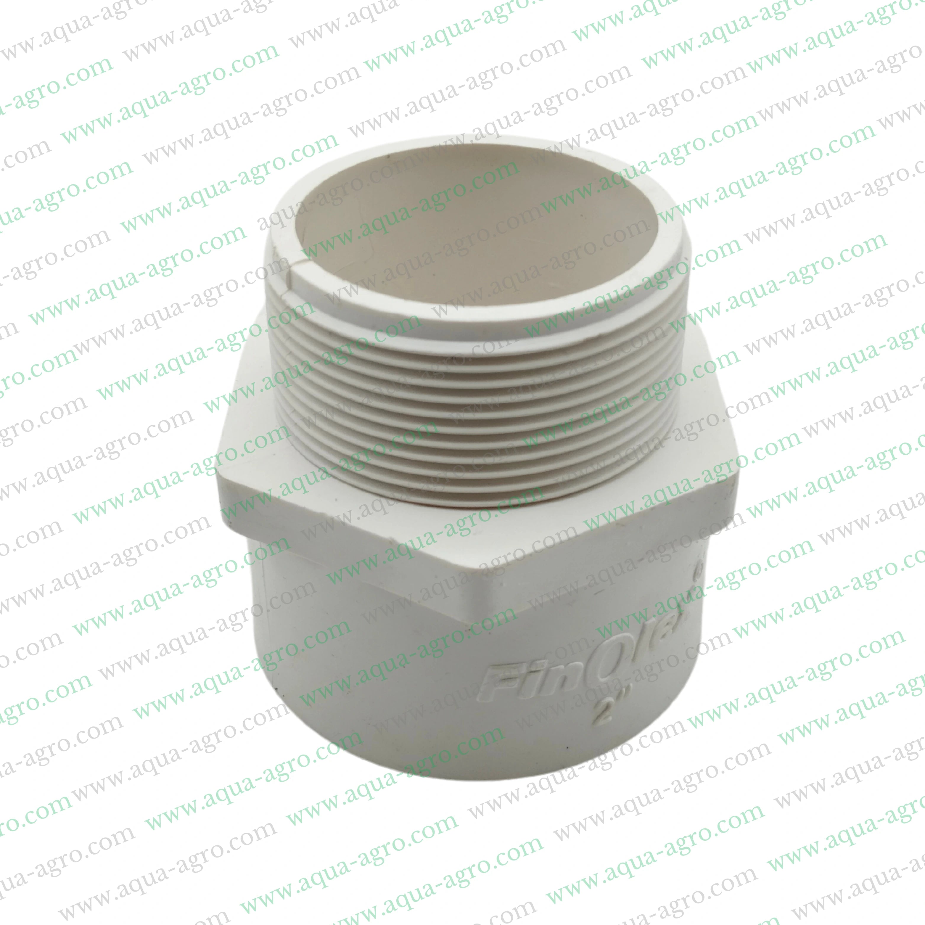 FINOLEX - Upvc - Pipe & Accessories - Fittings - 2 inch (50mm) - MTA - Male Threaded Adaptor - MAPT - SCH-80
