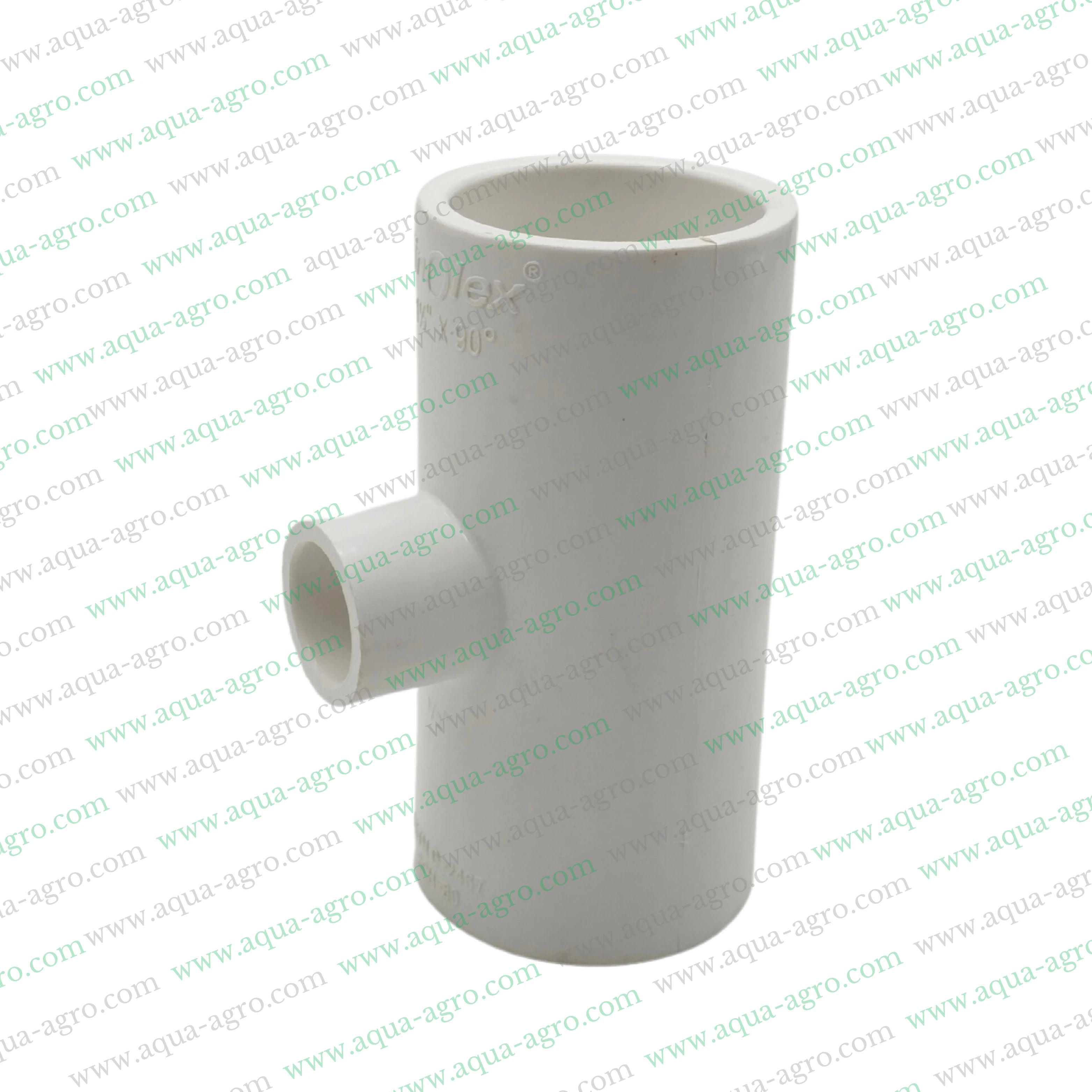 Finolex uPVC reducing tee 1.25 inch x 0.5 inch SCH 80,uPVC SCH 80 reducing tee 32mm x 15mm,1.25 inch x 0.5 inch uPVC pipe tee fitting SCH 80,Finolex SCH 80 uPVC tee fitting 32mm x 15mm