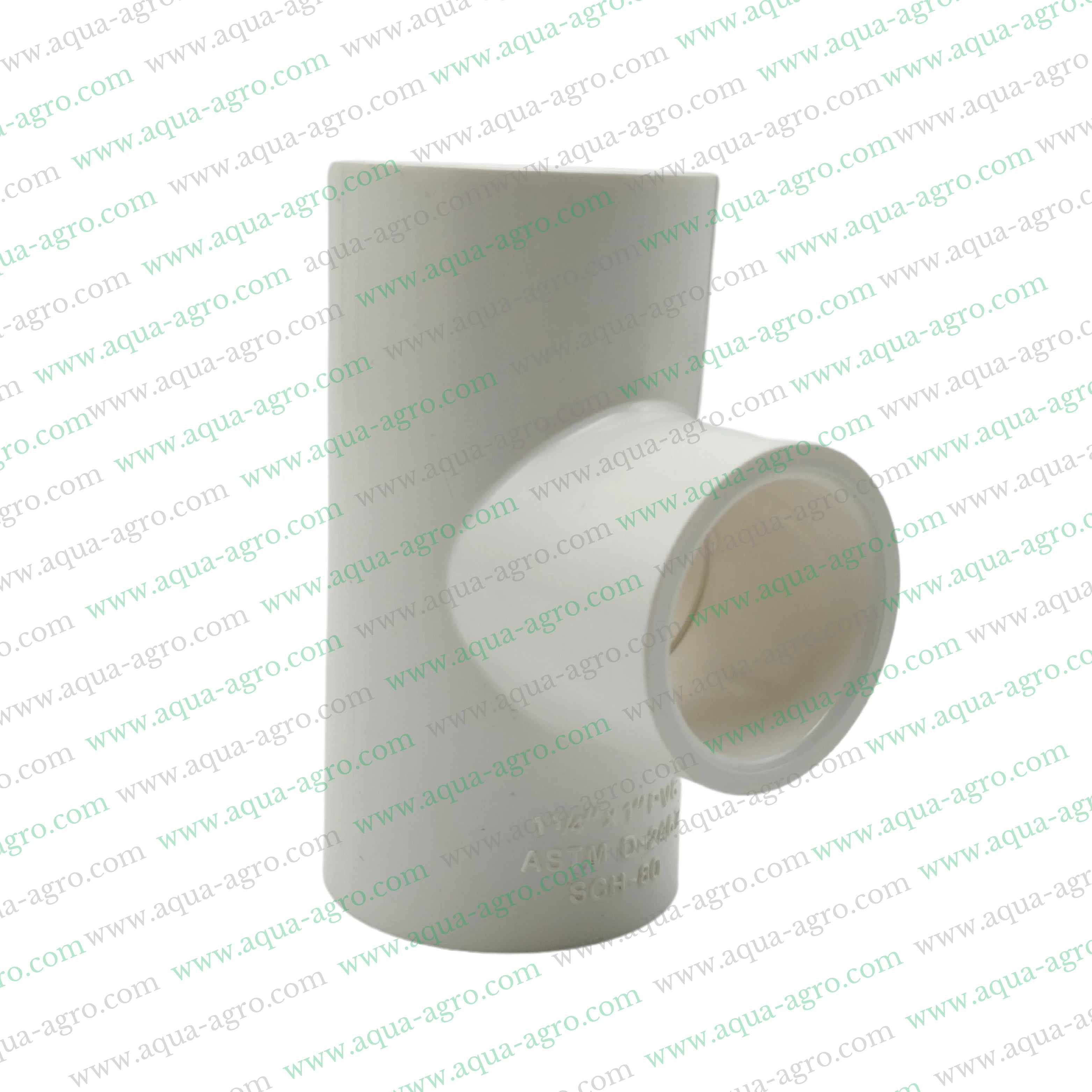 Finolex uPVC reducing tee 1.25 inch x 1 inch SCH 80,uPVC SCH 80 reducing tee 32mm x 25mm,Schedule 80 uPVC reducing tee 1.25" x 1",Finolex uPVC pipe fittings reducing tee 1.25" x 1"