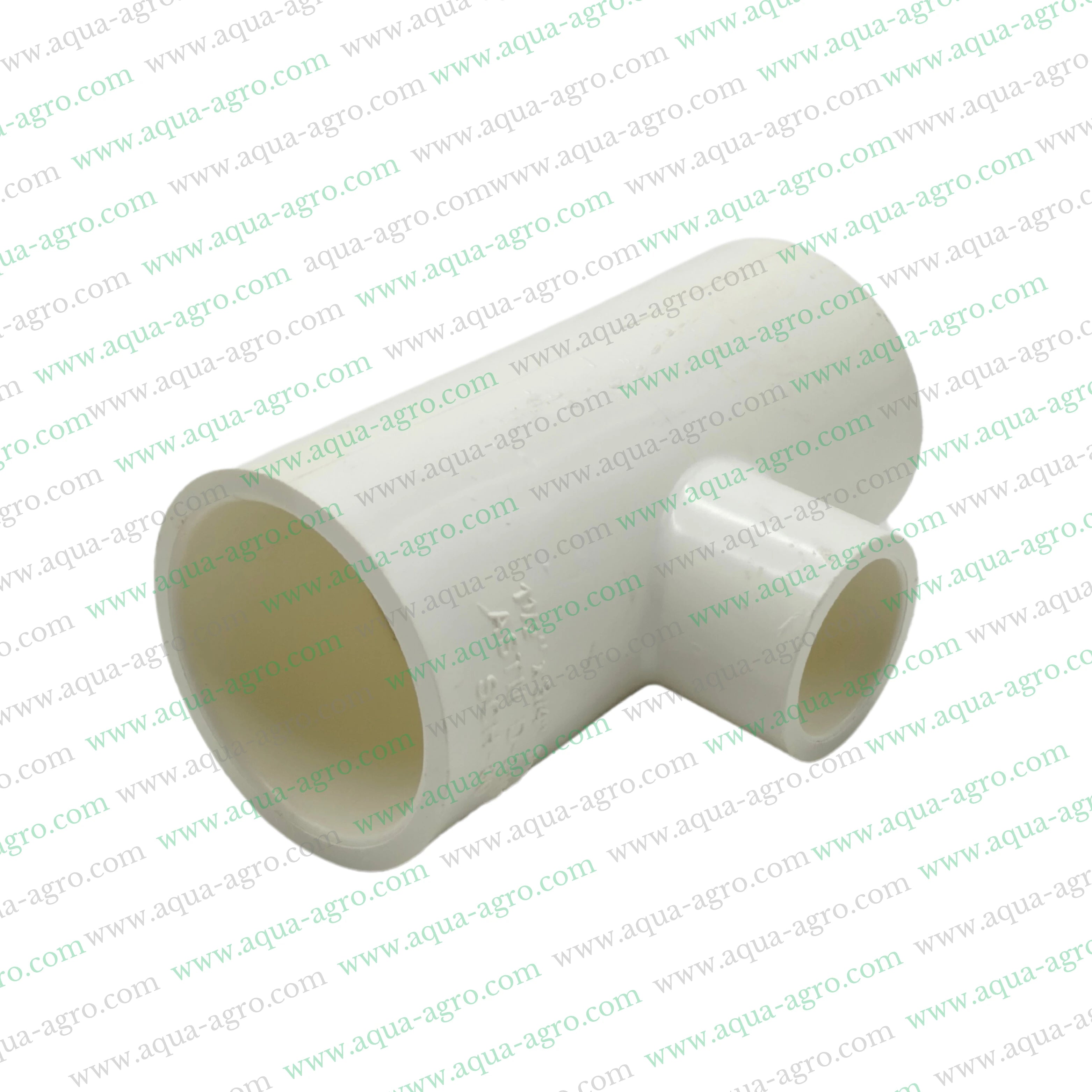 Finolex uPVC reducing tee 1.5 inch to 0.75 inch SCH 80,uPVC plain reducing tee 40mm to 20mm SCH 80,Schedule 80 uPVC tee fitting 1.5 inch x 0.75 inch,Finolex SCH 80 uPVC reducing tee dimensions