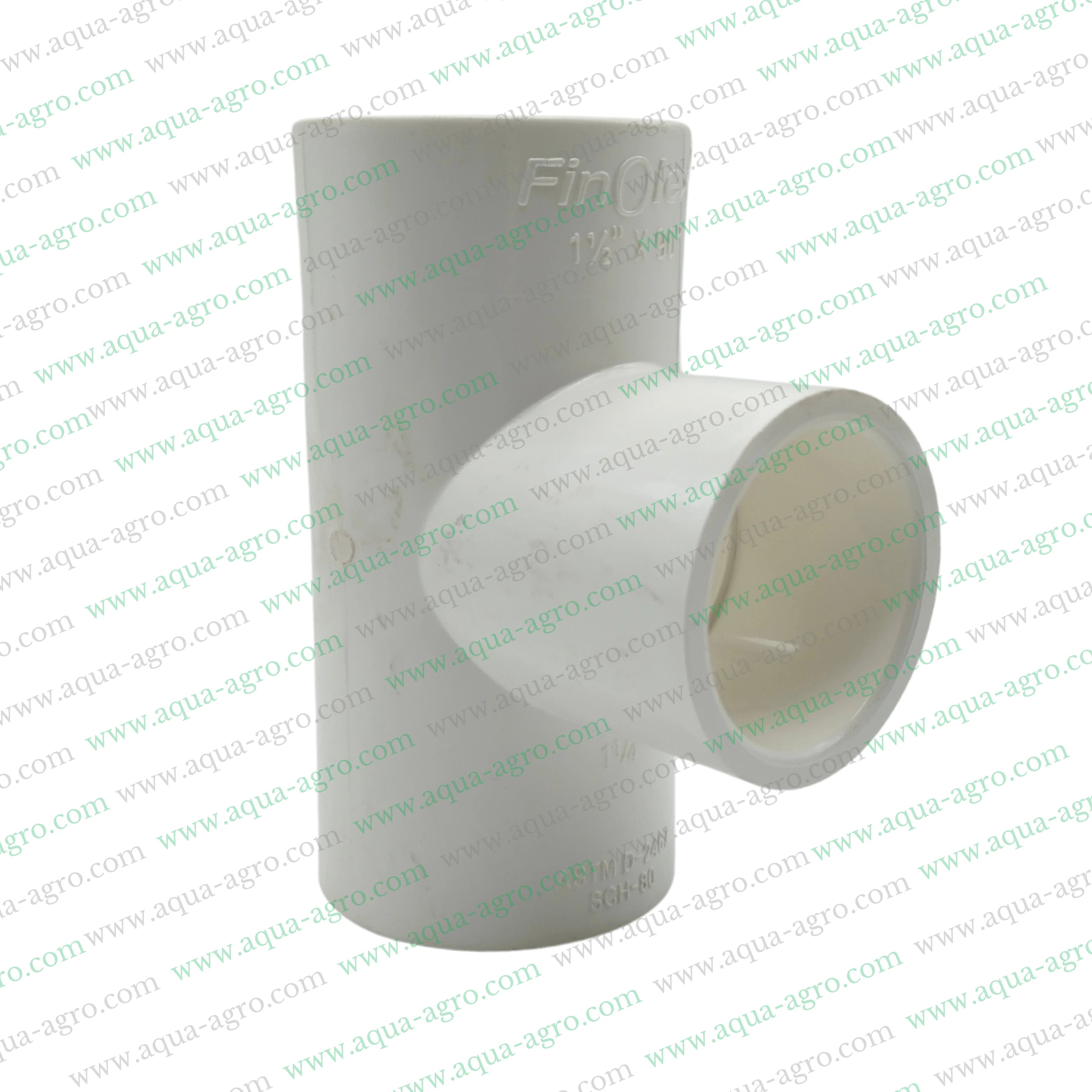 Finolex UPVC reducing tee 1.5 inch x 1.25 inch SCH 80,UPVC plain reducing tee 40mm x 32mm SCH 80,Schedule 80 UPVC reducing tee 1.5 inch to 1.25 inch,Finolex SCH 80 UPVC tee fitting 1.5 inch x 1.25 inch
