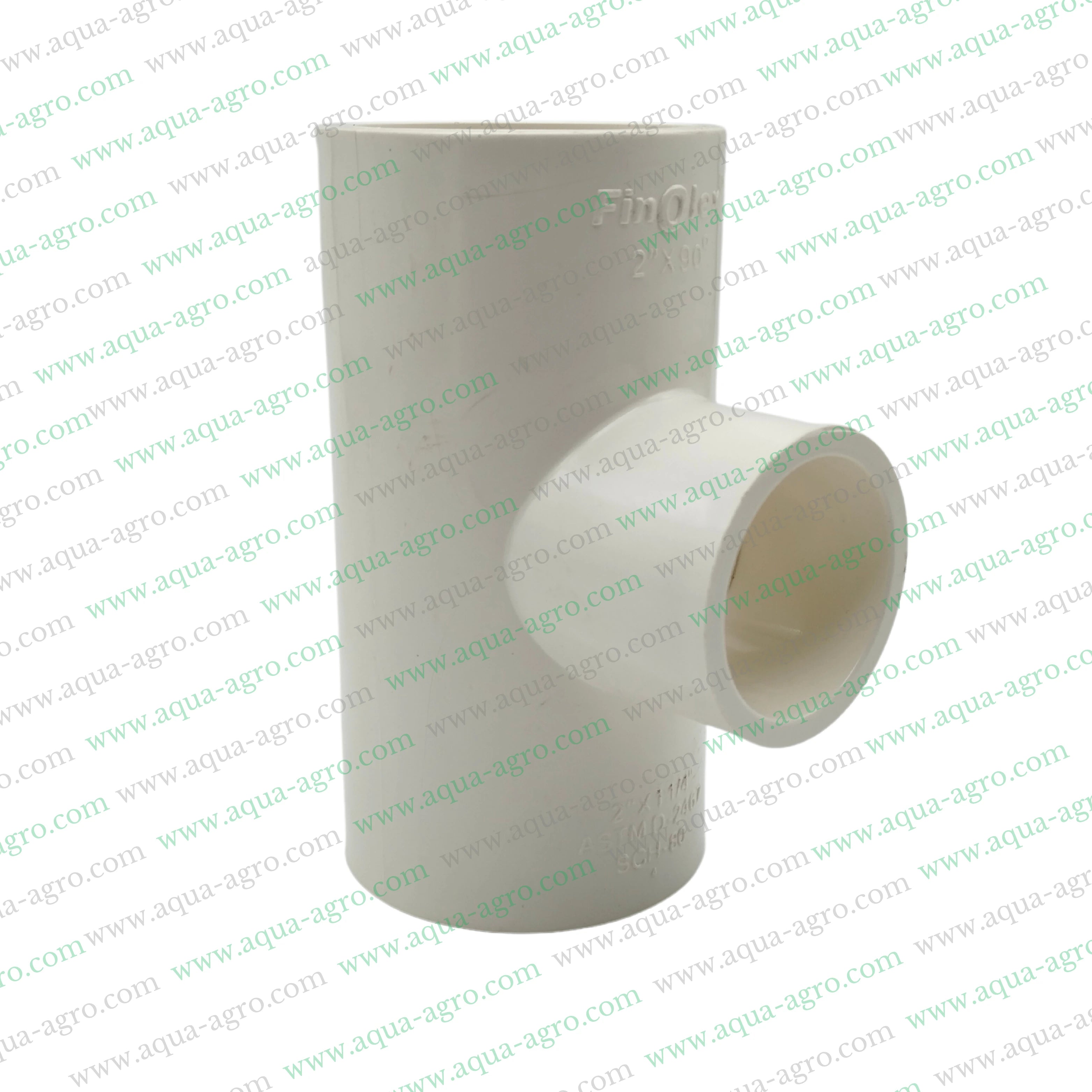 Finolex uPVC reducing tee 2 inch to 1.25 inch,uPVC SCH 80 reducing tee 50mm x 32mm,2 inch to 1.25 inch uPVC pipe tee fitting,Finolex SCH 80 uPVC tee 50mm x 32mm