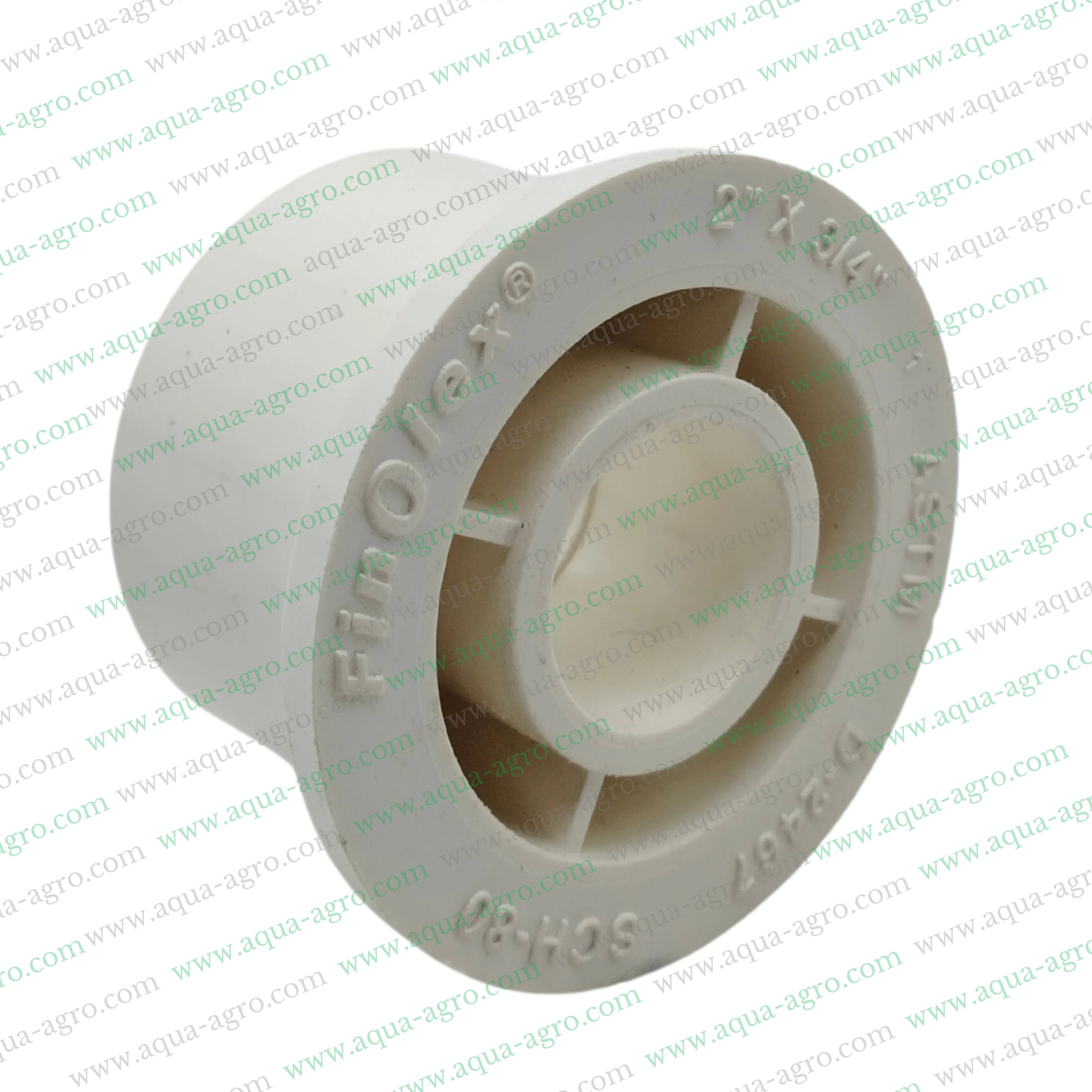 Finolex UPVC Pipe Fittings.UPVC Reducer Bush,UPVC Pipe Accessories,UPVC Reducer 2 inch to 3/4 inch,Finolex Pipe Reducer Bush,2 inch to 0.75 inch UPVC Fitting