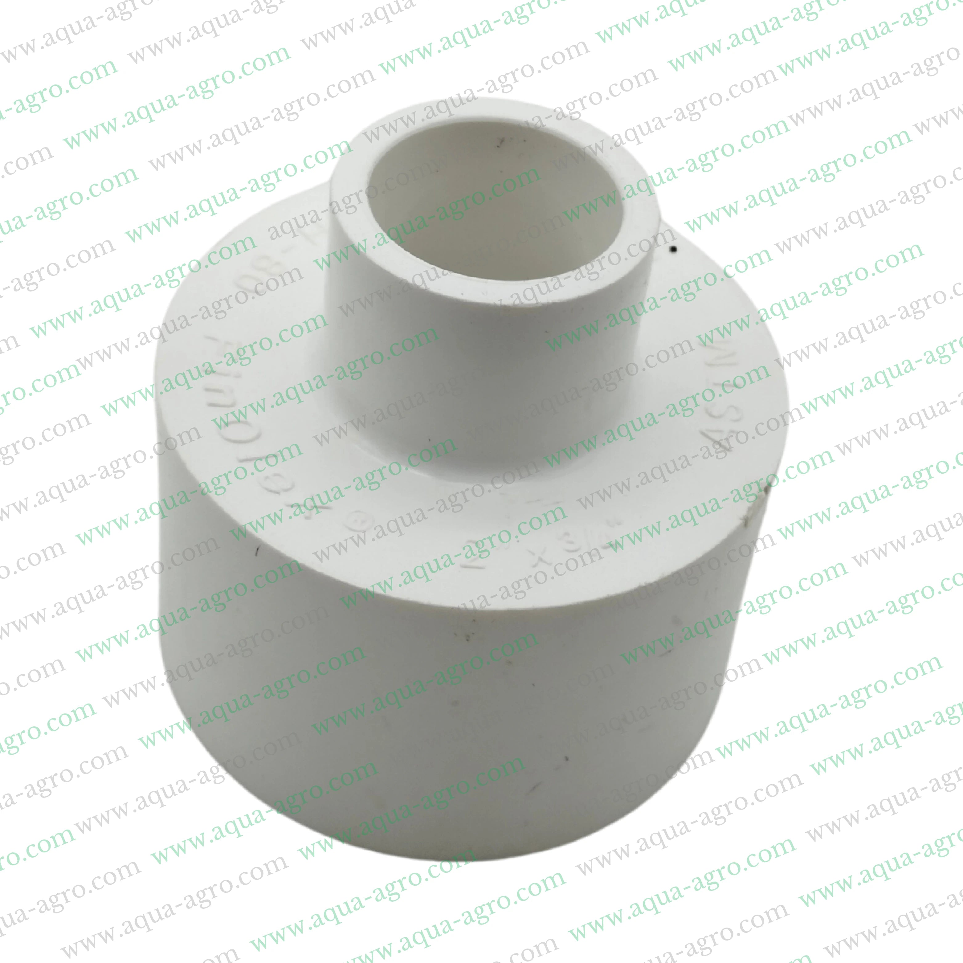 Finolex UPVC Reducing Coupler,2 Inch to 0.5 Inch Pipe Fitting,Schedule 80 UPVC Fittings,High-Pressure UPVC Coupler,Durable UPVC Pipe Connector
