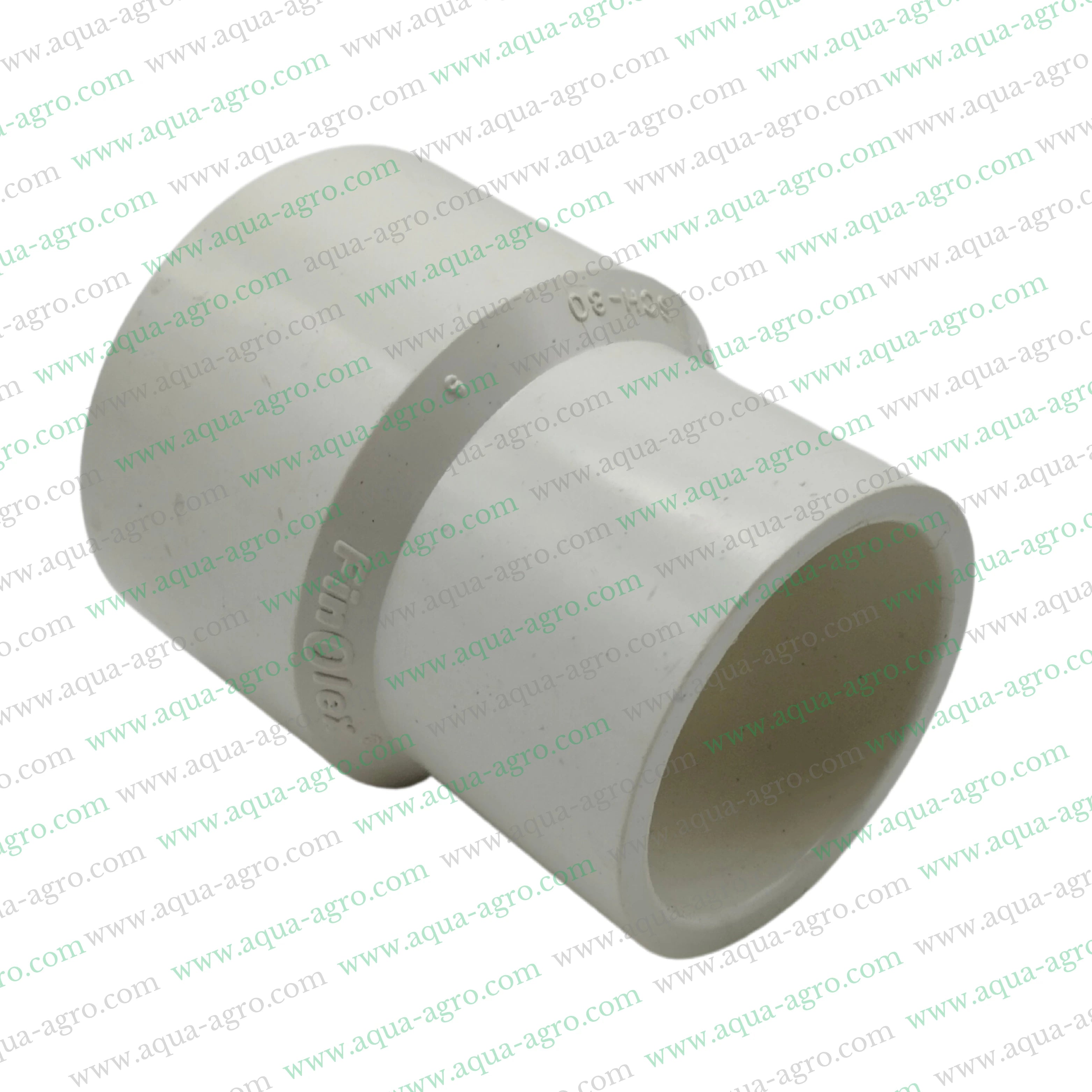 Finolex UPVC reducing coupler 2 inch to 1.5 inch,UPVC pipe fittings 2 inch to 1.5 inch,2 inch to 1.5 inch UPVC reducer coupling,Finolex UPVC plumbing fittings