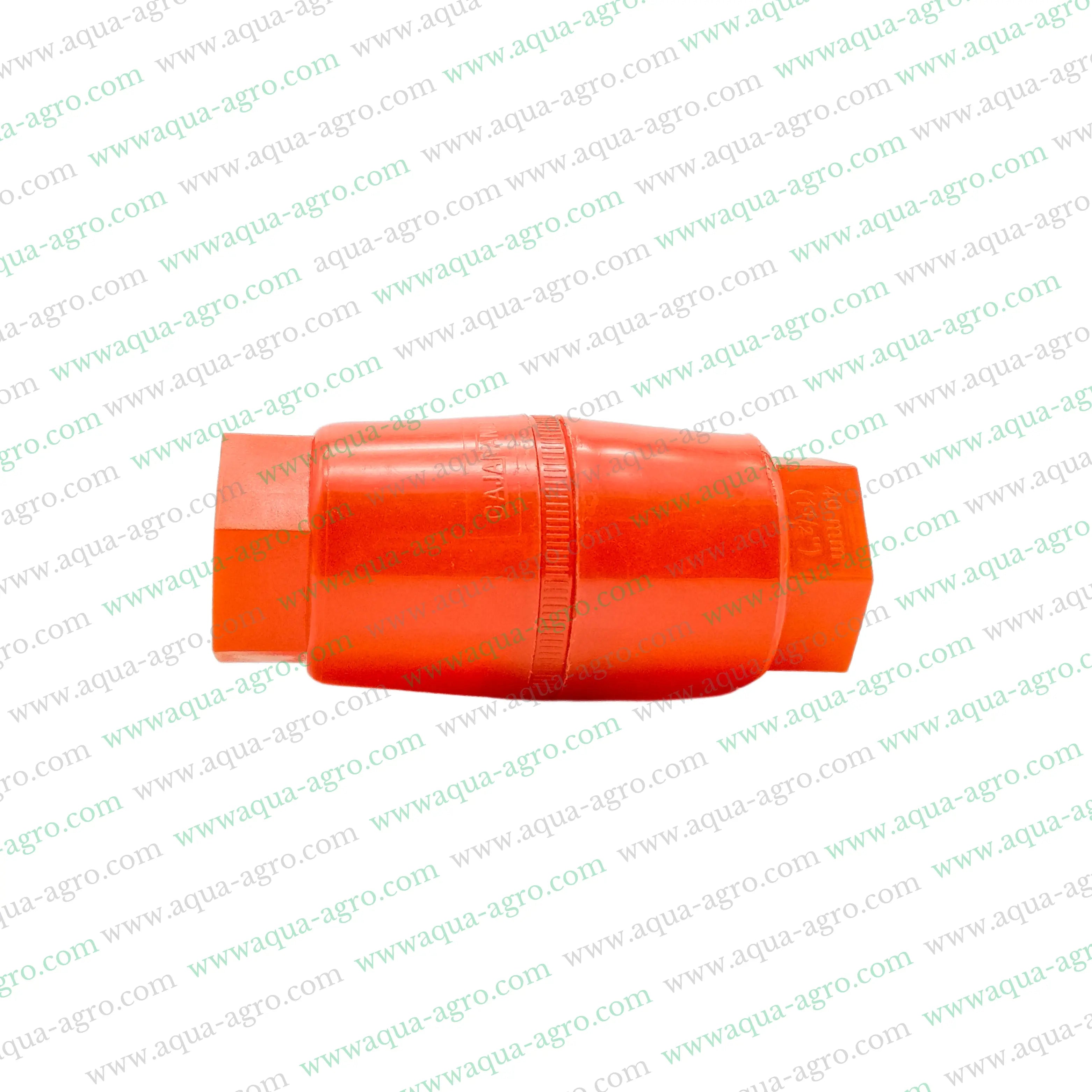 Non-return valve,Plastic non-return valve,1.5 inch non-return valve,50mm NRV valve,Spring-loaded valve,Threaded end valve,FXF fitting,Industrial non-return valve