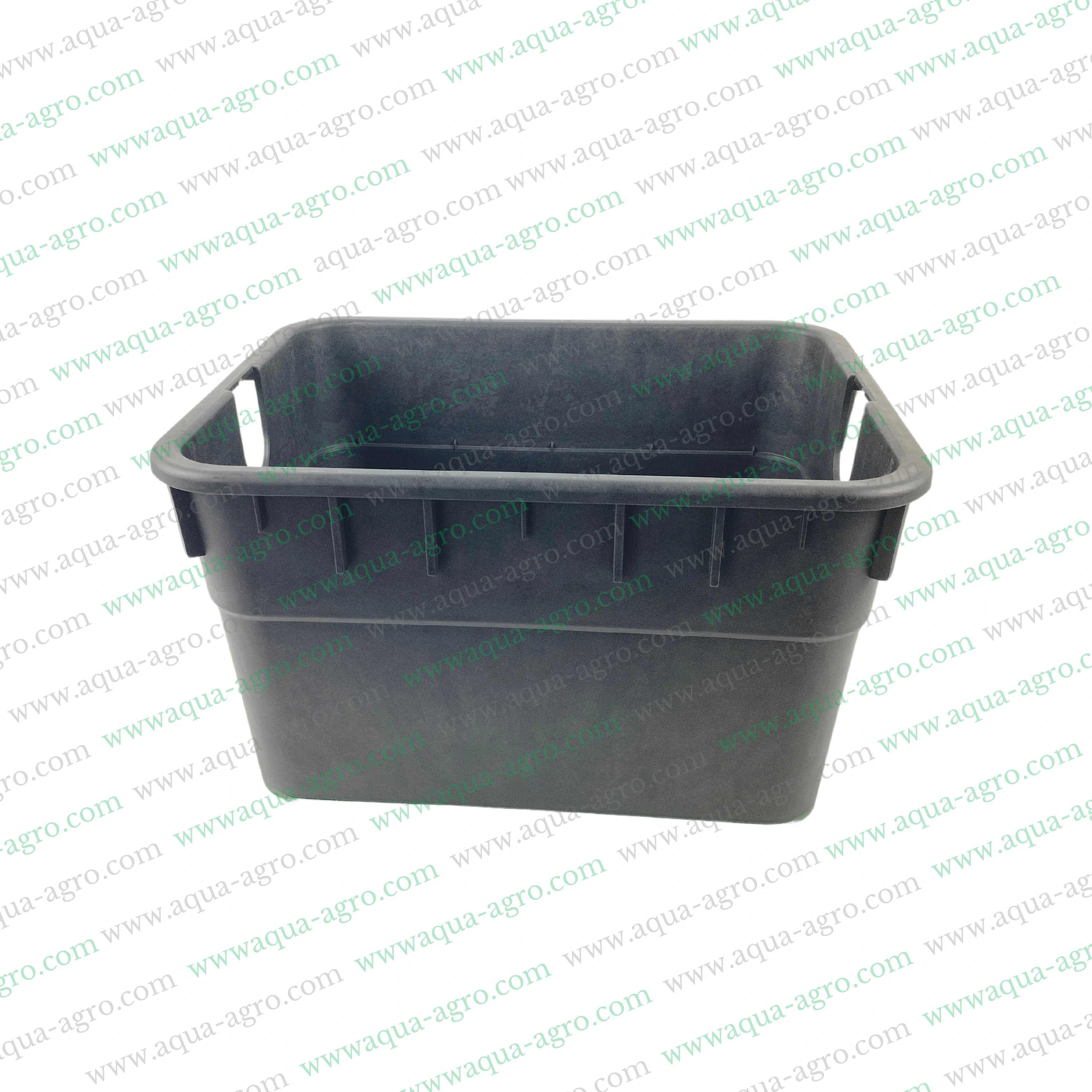 HUNTER - Valve Box - Plastic - 12 Inch - Rectangular - Corrugated box with green lid