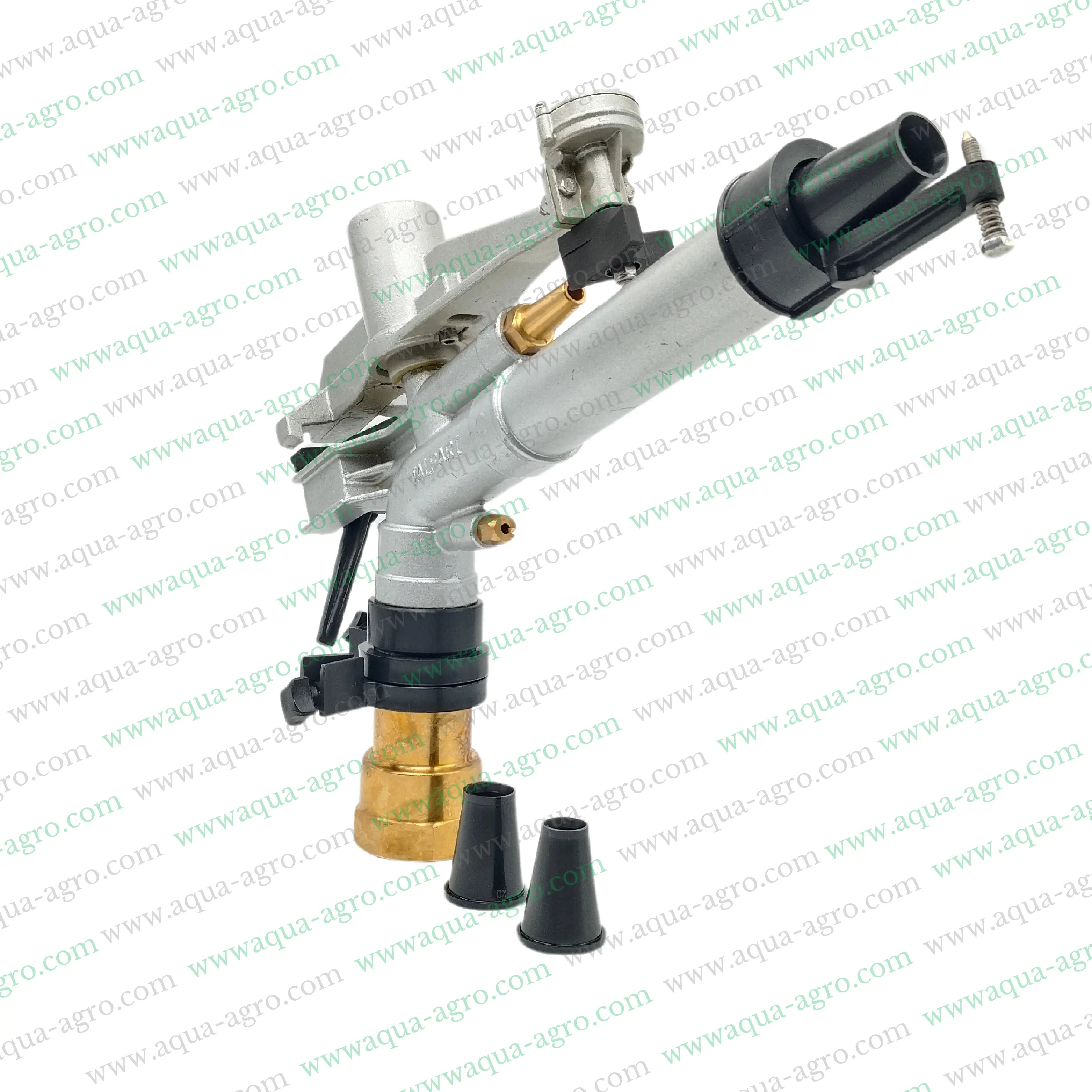 JALPARI RG-50 Rain Gun Sprinkler with adjustable nozzle, designed for efficient irrigation and long-range coverage.