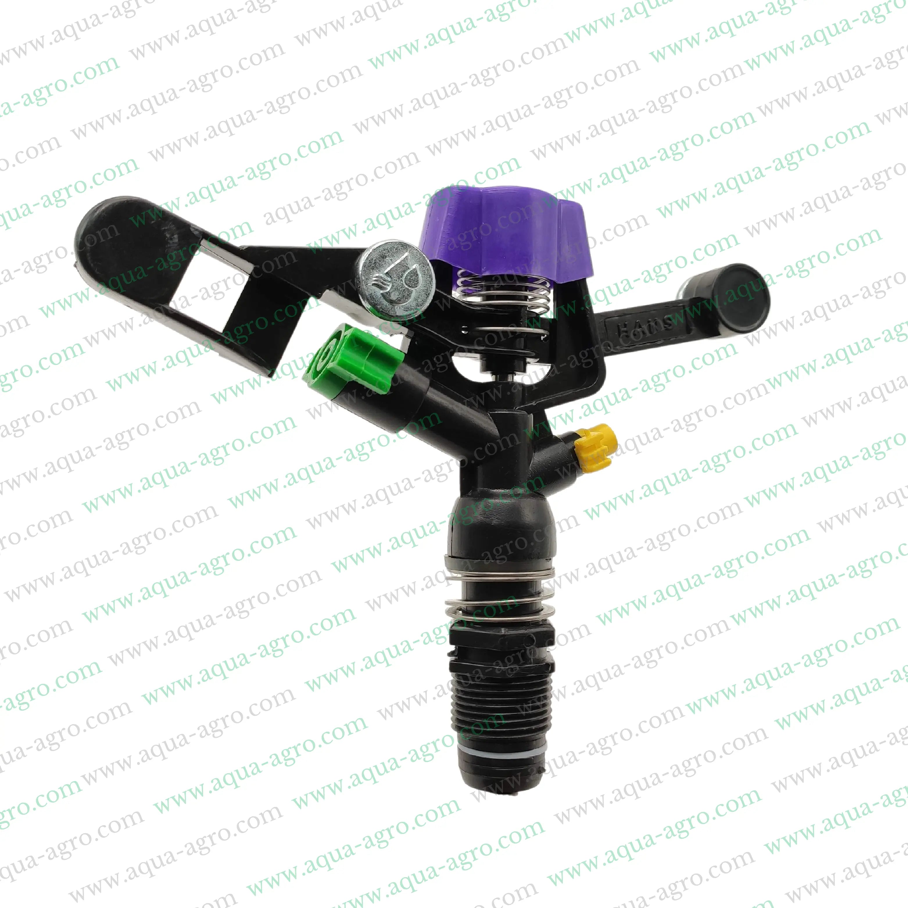 Mini Sprinkler,25-35 Feet Radius Sprinkler,0.75 Inch Threaded Mini Sprinkler,Garden Sprinkler,HANS Sprinkler,Adjustable Sprinkler