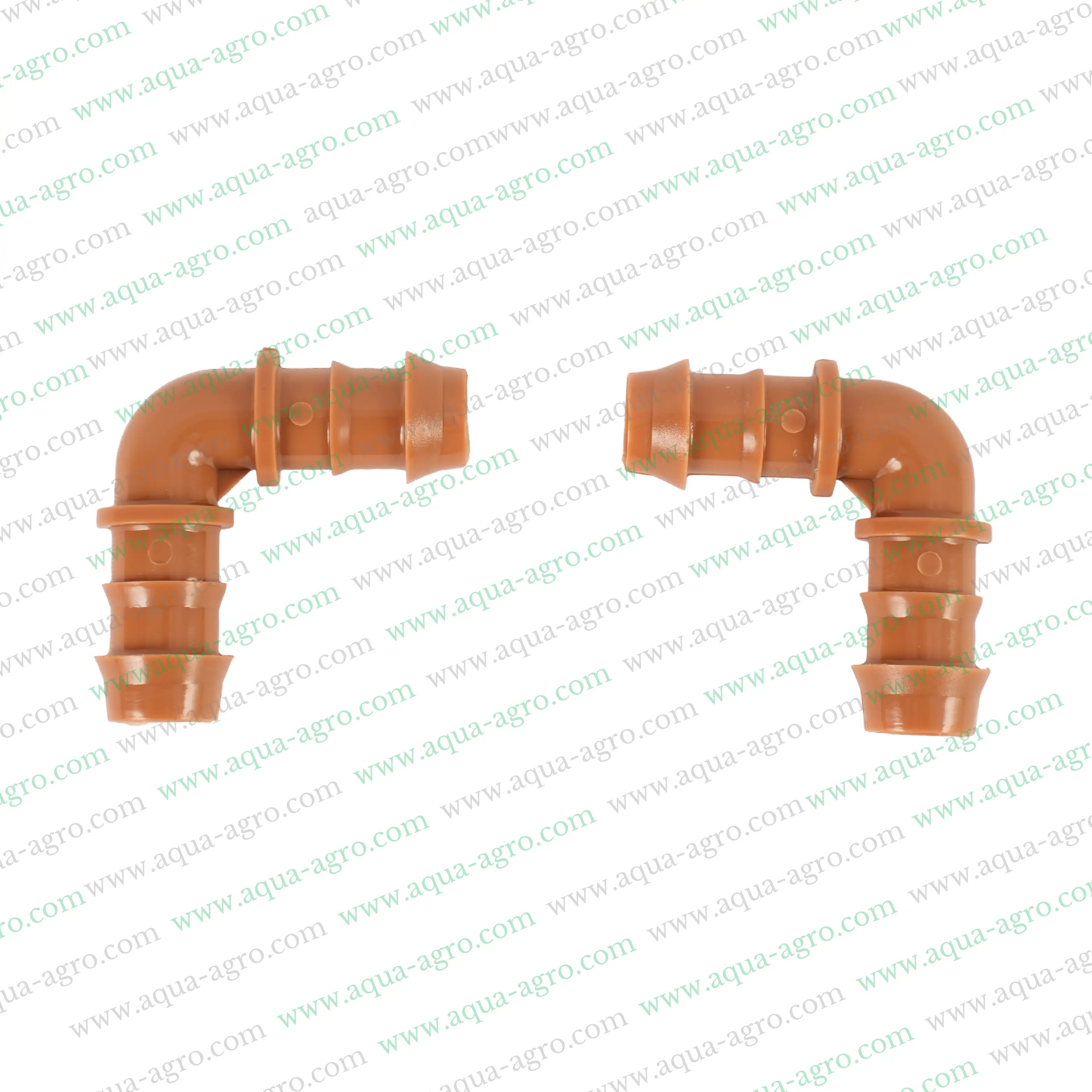 Drip Irrigation Fittings,Netafim Accessories,Barbed Fittings,Premium Brown Elbow Fittings,16mm Drip Fittings,Drip Fittings for Irrigation,Garden Irrigation Accessories