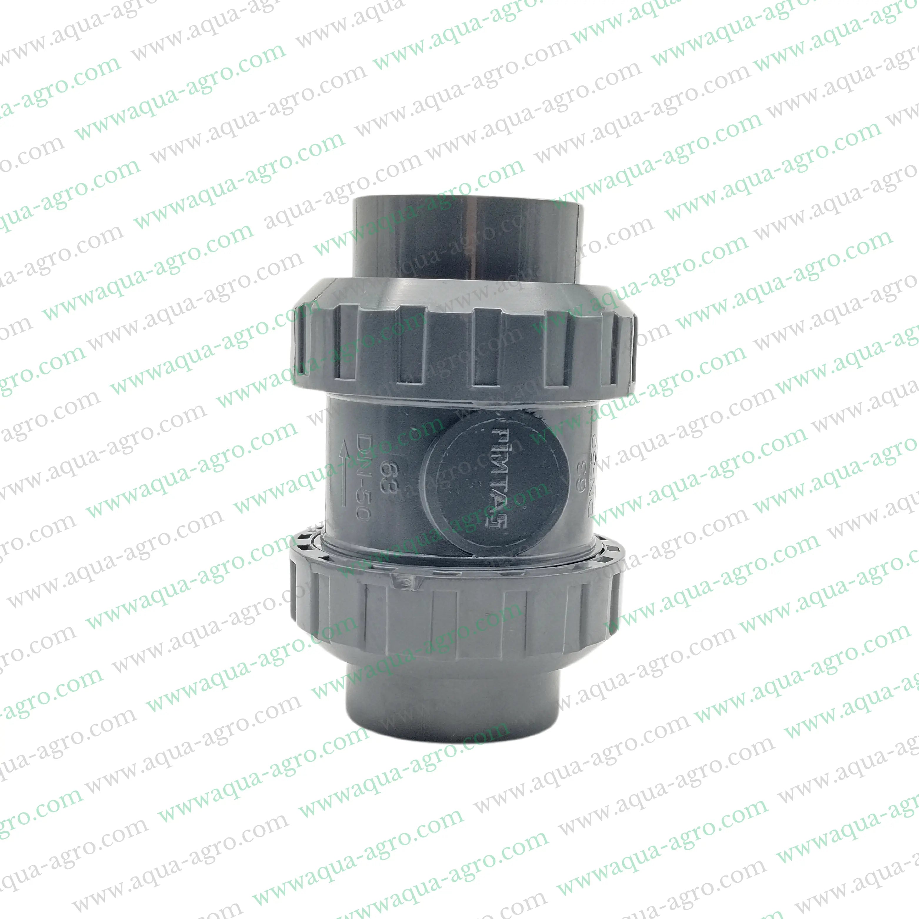 Non-Return Valve,Plastic Check Valve,2 Inch Valve,63mm Non-Return Valve,Spring Check Valve,Double Union Valve,Plain End Socket Valve,PVC Non-Return Valve