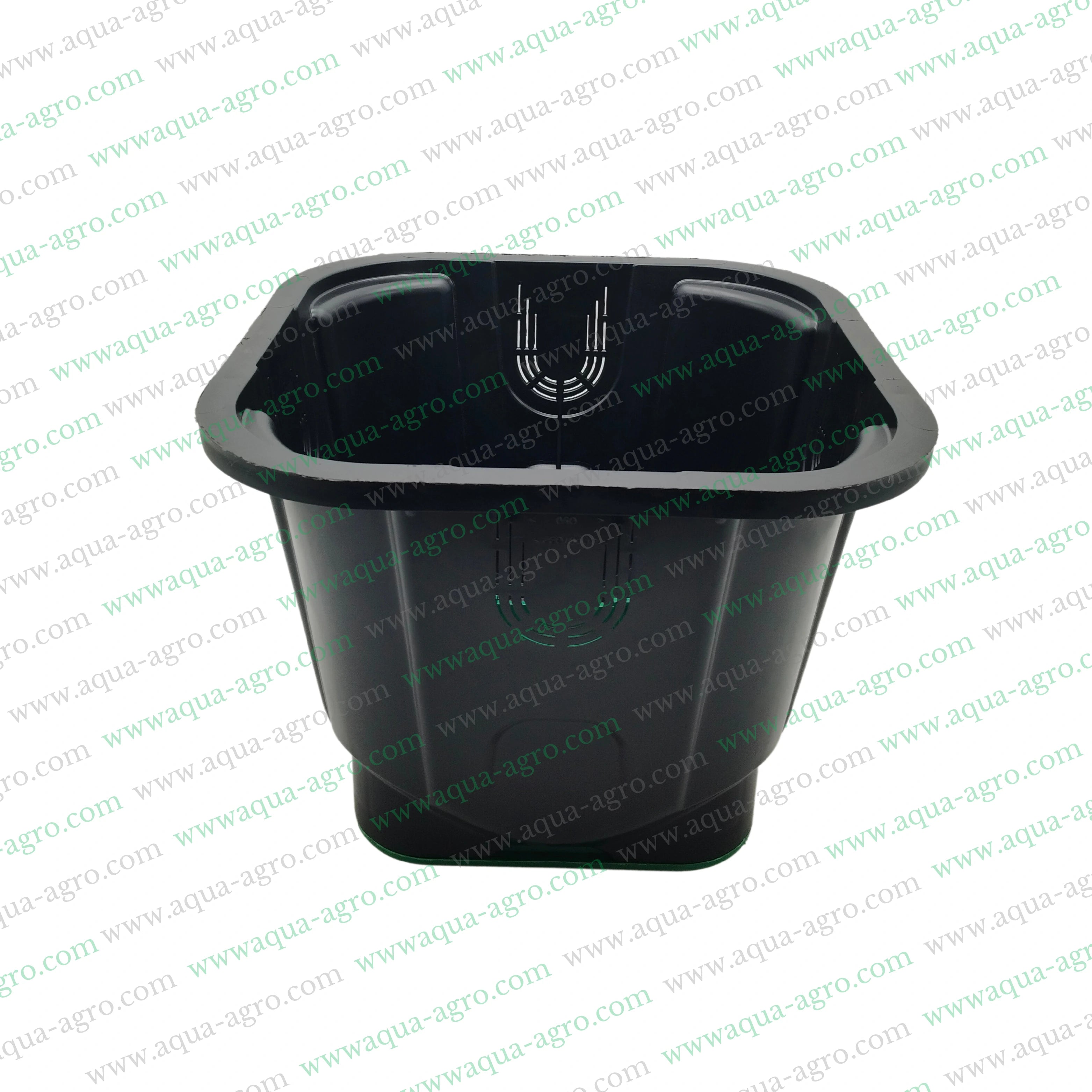 PIMTAS - Valve Box - Plastic - 10 Inch - Rectangular - Corrugated box with green lid