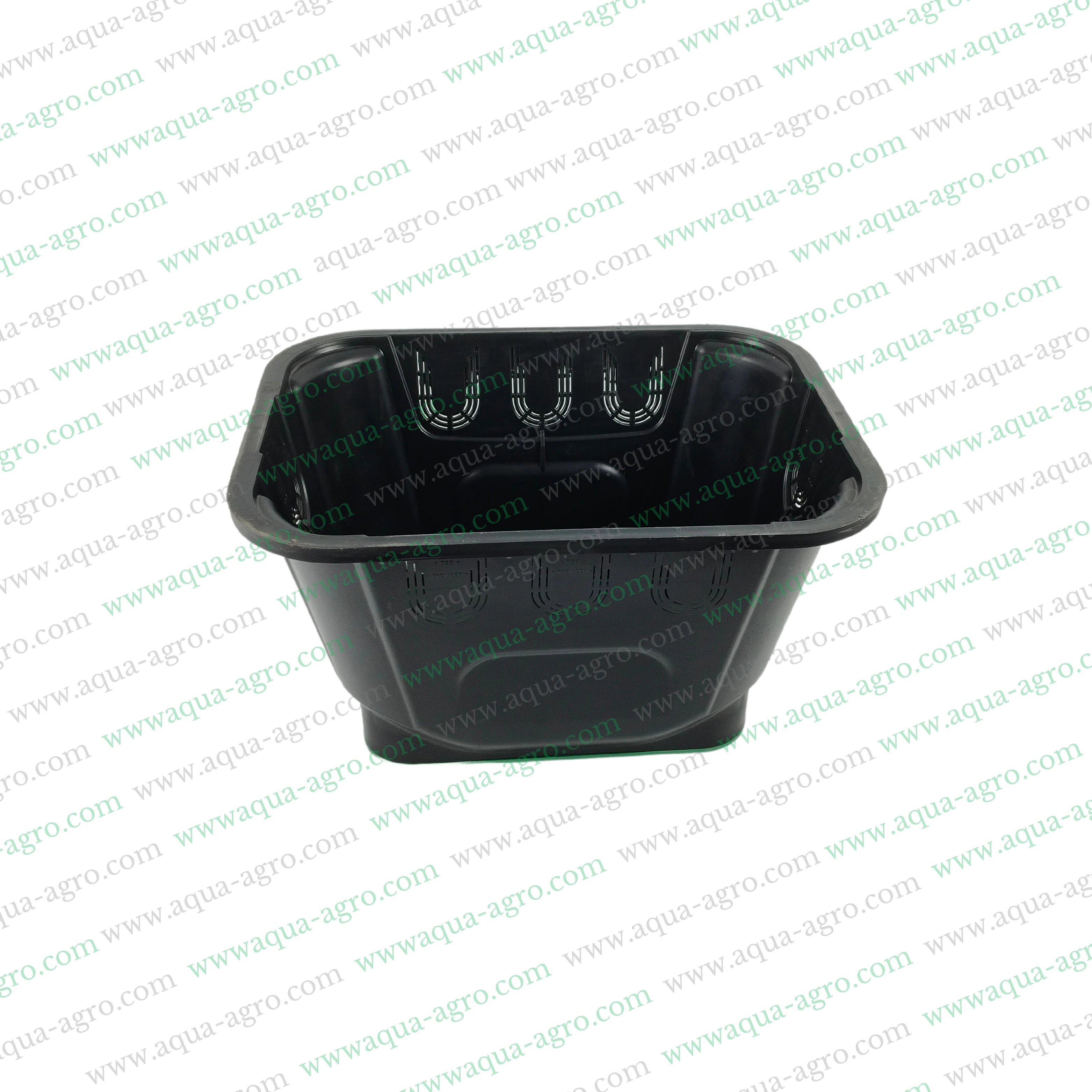 PIMTAS - Valve Box - Plastic - 12 Inch - Rectangular - Corrugated box with green lid - Standard