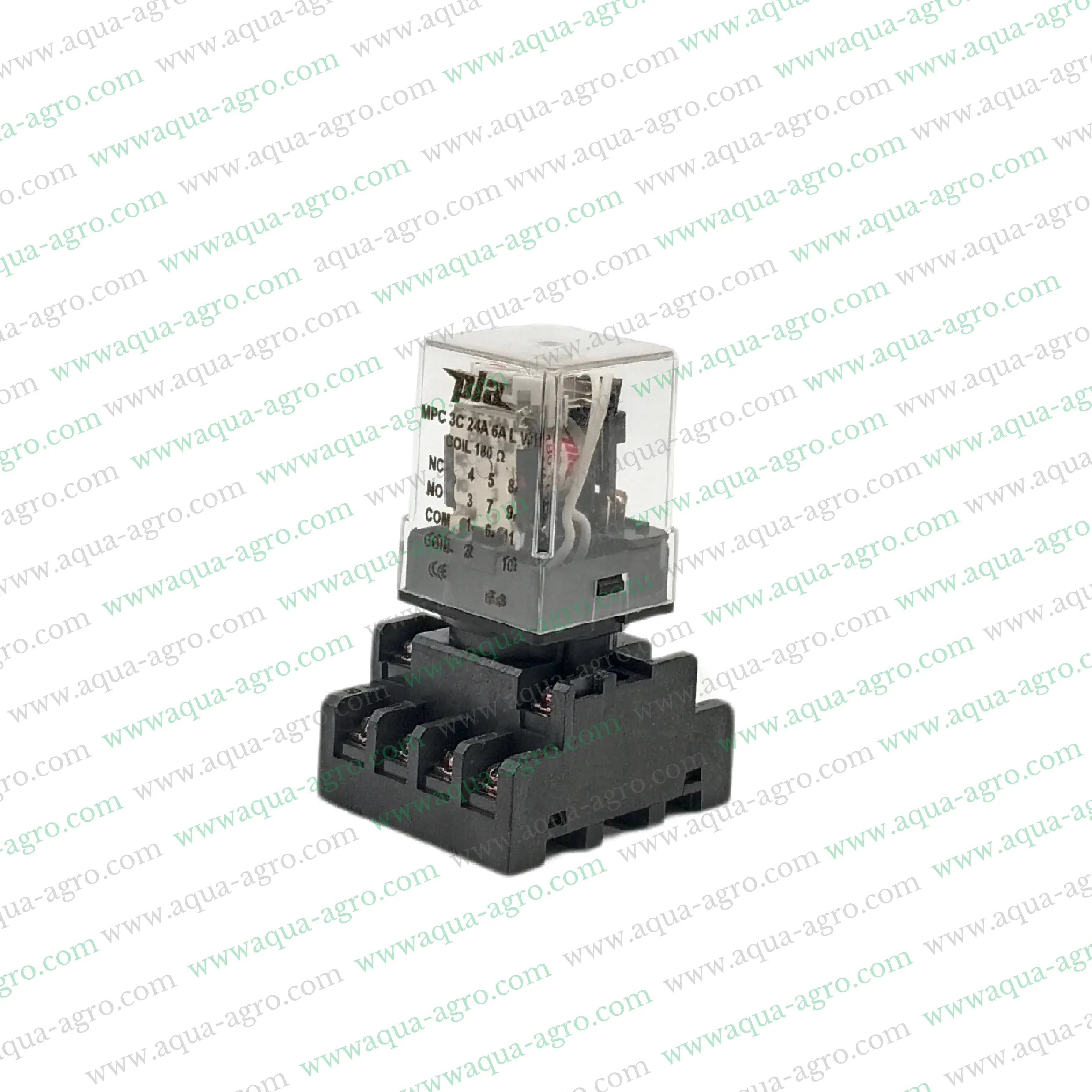 Pump Starter Relay,24VAC Relay ,240VAC Relay,40 Amp Relay,Automated Irrigation Relay,Electric Pump Control,Water Pump Relay