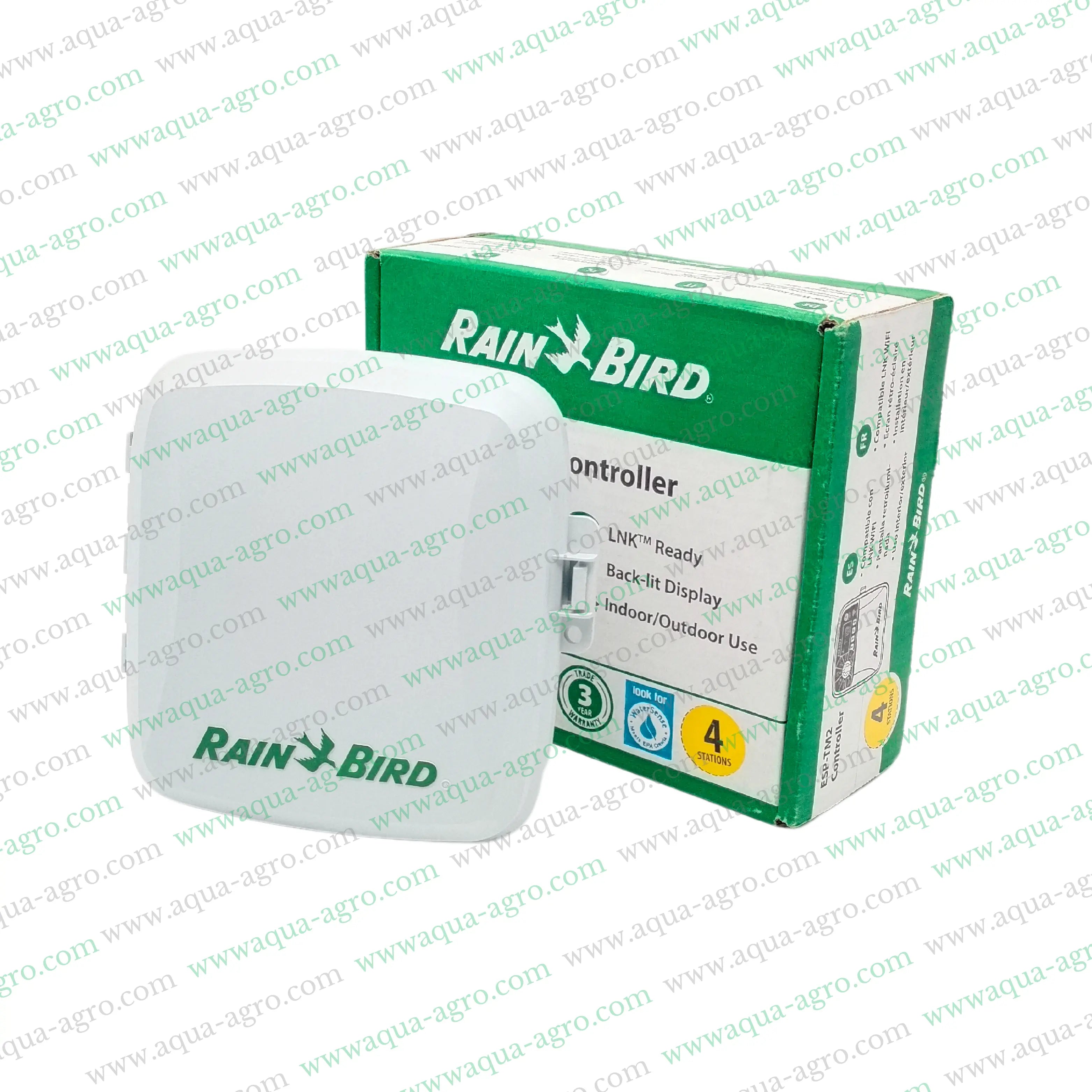 Rain Bird ESP-TM2 Controller,4-station irrigation controller,230V irrigation controller,ESP-TM2 4 station outdoor controller,24 VAC output irrigation controller