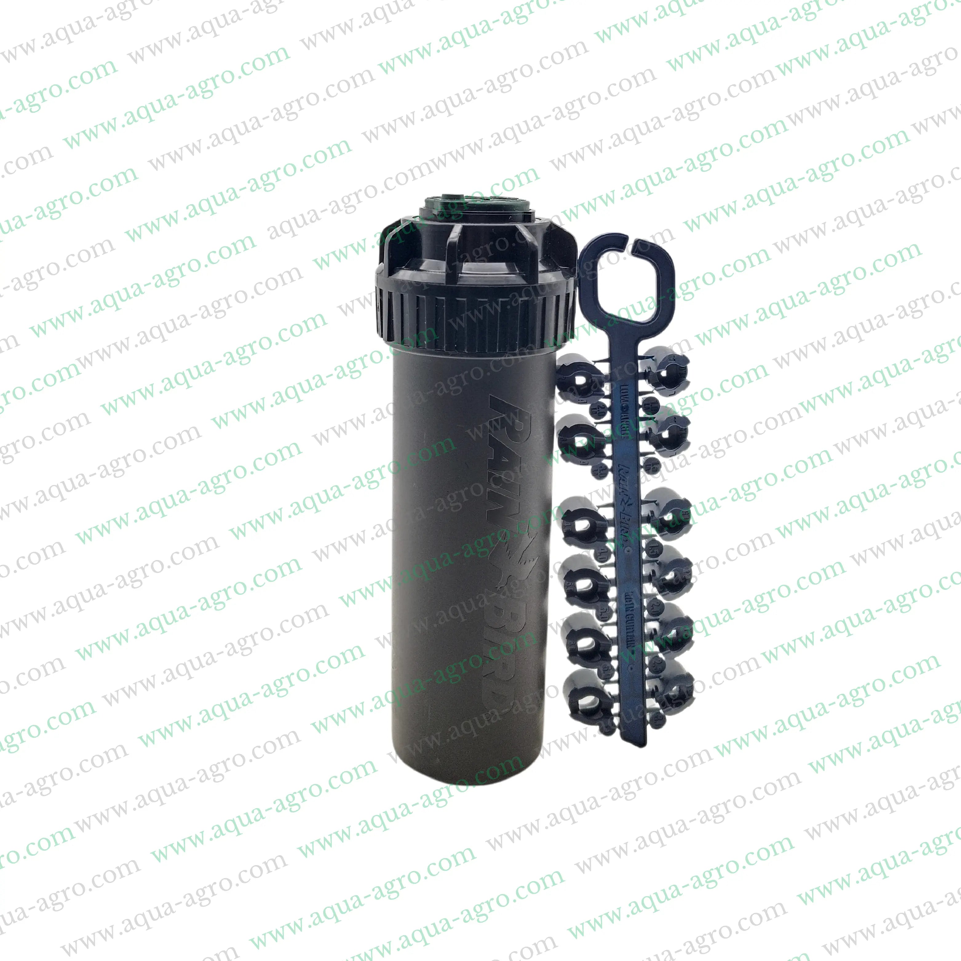 Rain Bird Sprinklers,Pop-Up Sprinkler,Gear-Drive Rotor,5004 Plus PC,25-50 Feet Radius Sprinkler,AM PRS Flow Shut Off,Automatic Sprinkler