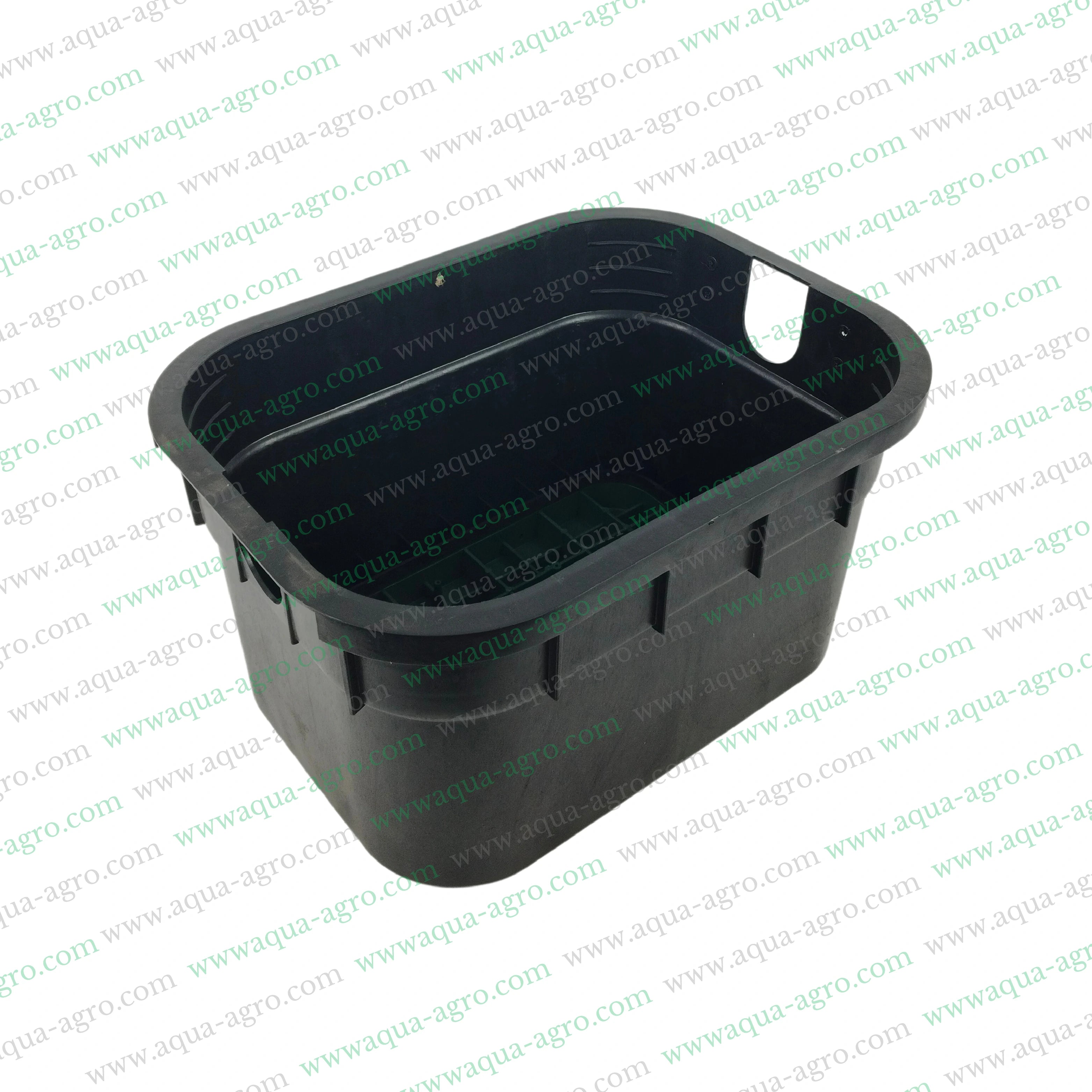 RAIN BIRD - Valve Box - Plastic - 12 Inch - Rectangular - Corrugated box with green lid - PVB Series - PVBSTD