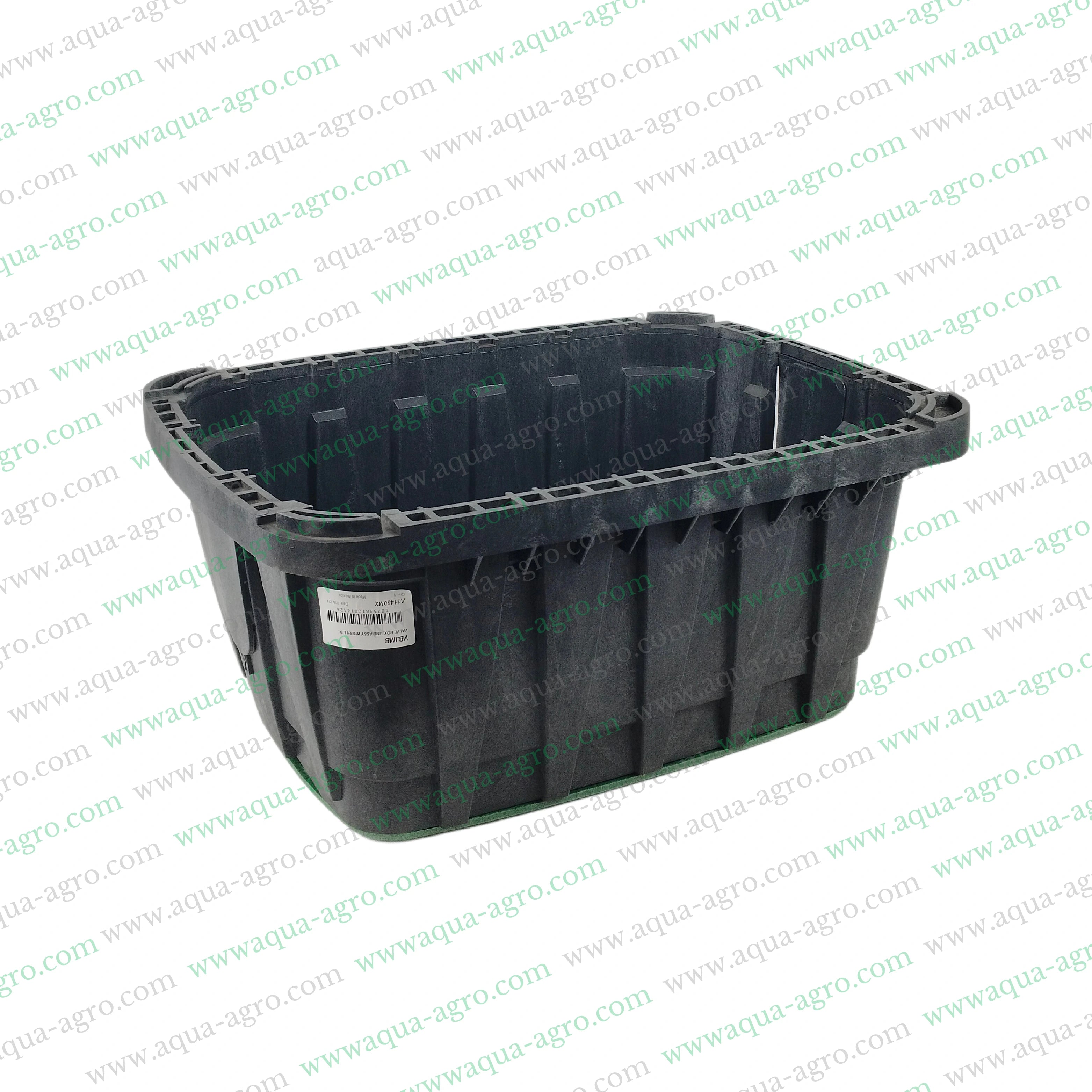 RAIN BIRD - Valve Box - Plastic - Jumbo - Rectangular - Corrugated box with green lid - VB Series - VBJMB