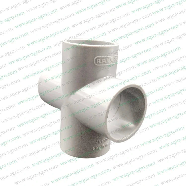 PVC pipe fittings,Equal cross tee,4-way tee fitting,1.25-inch PVC fitting,40mm PVC pipe fittin