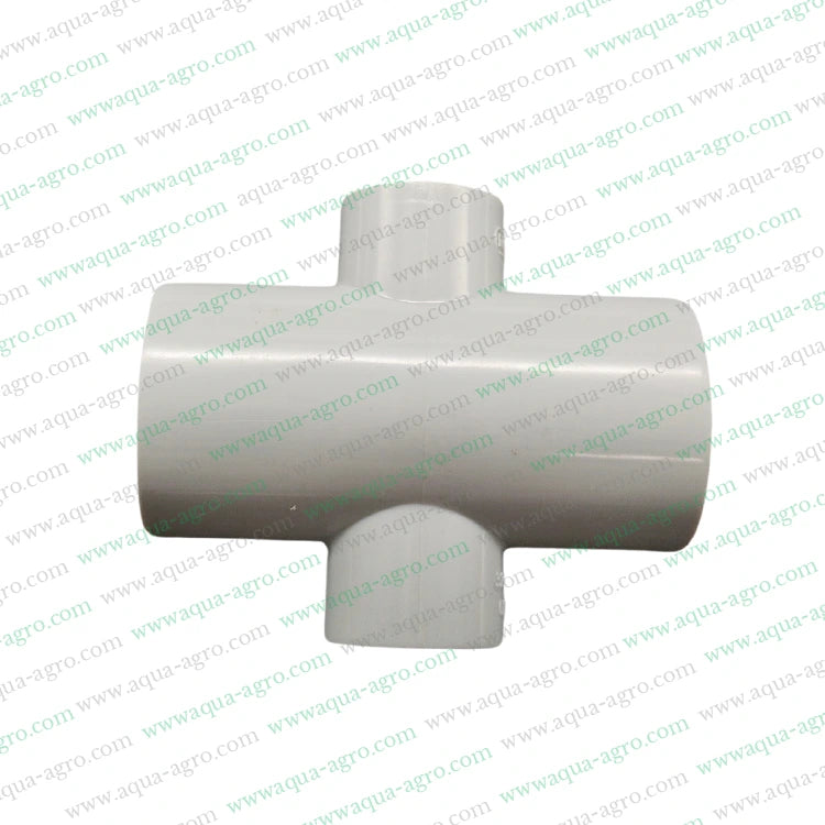 Reducer Cross Tee,4-Way PVC Fittings,1.25 inch PVC Fittings,40mm x 25mm PVC Fittings,Moulded PVC Fittings