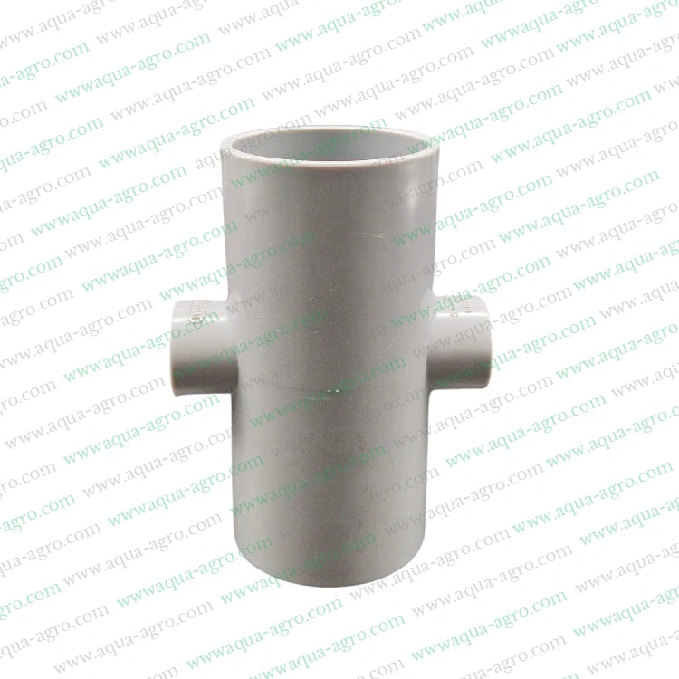 Raksha PVC pipe accessories,PVC pipe fittings,Reducer cross tee,4-way PVC pipe fittings,1.5-inch PVC fitting