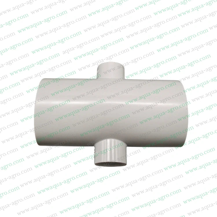 Raksha Reducer Cross Tee,PVC Reducer Cross 4 Way,2.5 Inch to 0.5 Inch Pipe Fitting,75mm x 20mm PVC Reducer,High-Pressure Pipe Fittings